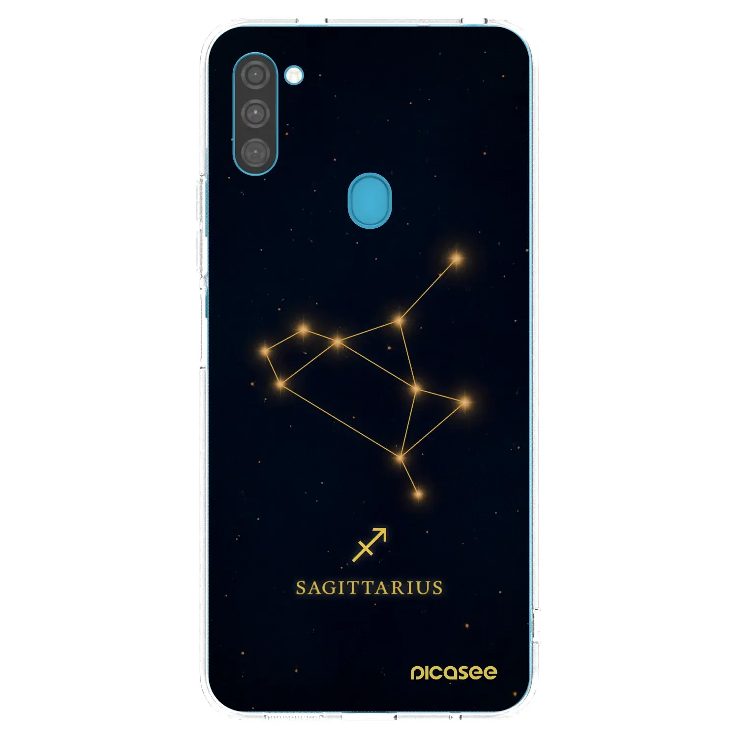 Silikonový průhledný obal pro Samsung Galaxy M11 - SAGITTARIUS