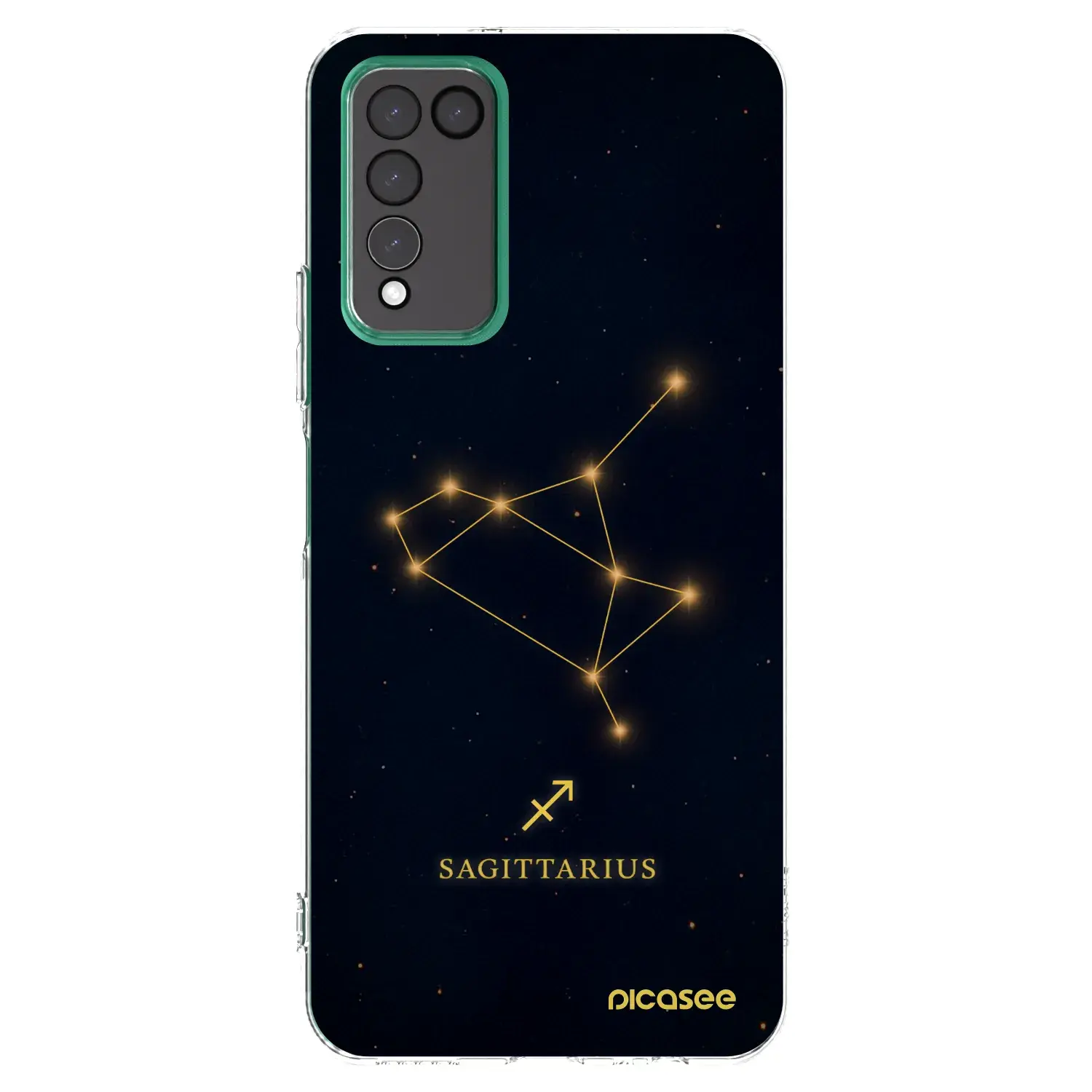 Silikonový průhledný obal pro Honor 10X Lite - SAGITTARIUS