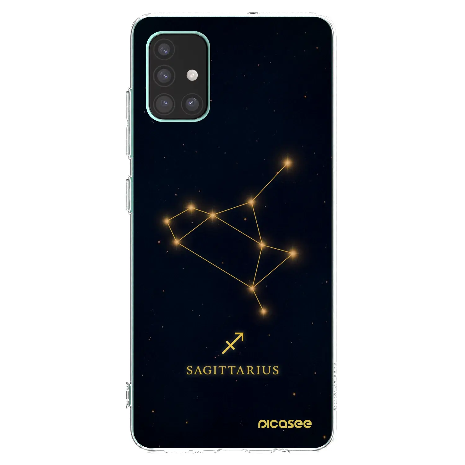 Silikonový průhledný obal pro Samsung Galaxy M51 M515F - SAGITTARIUS