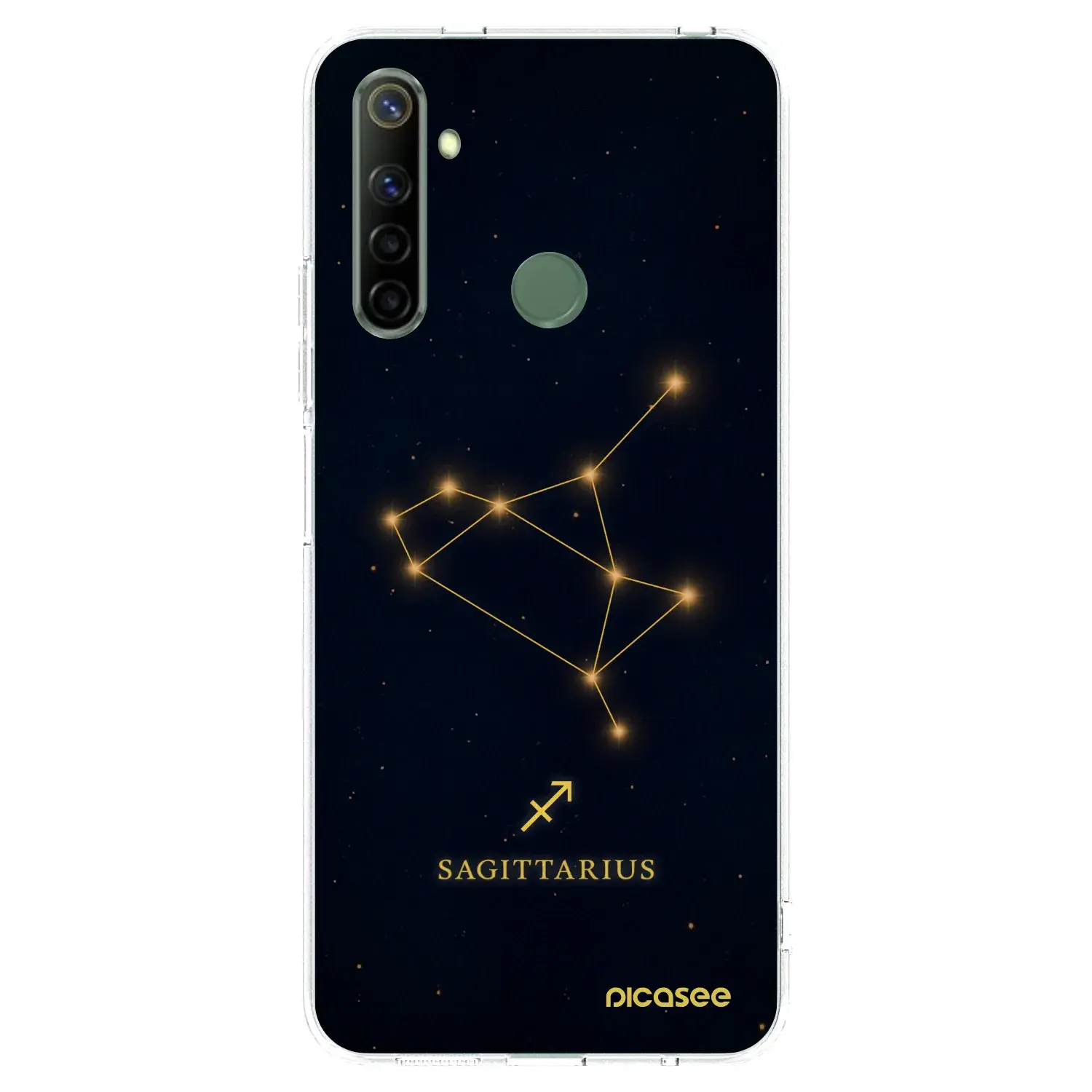 Silikonový průhledný obal pro Realme 6i - SAGITTARIUS