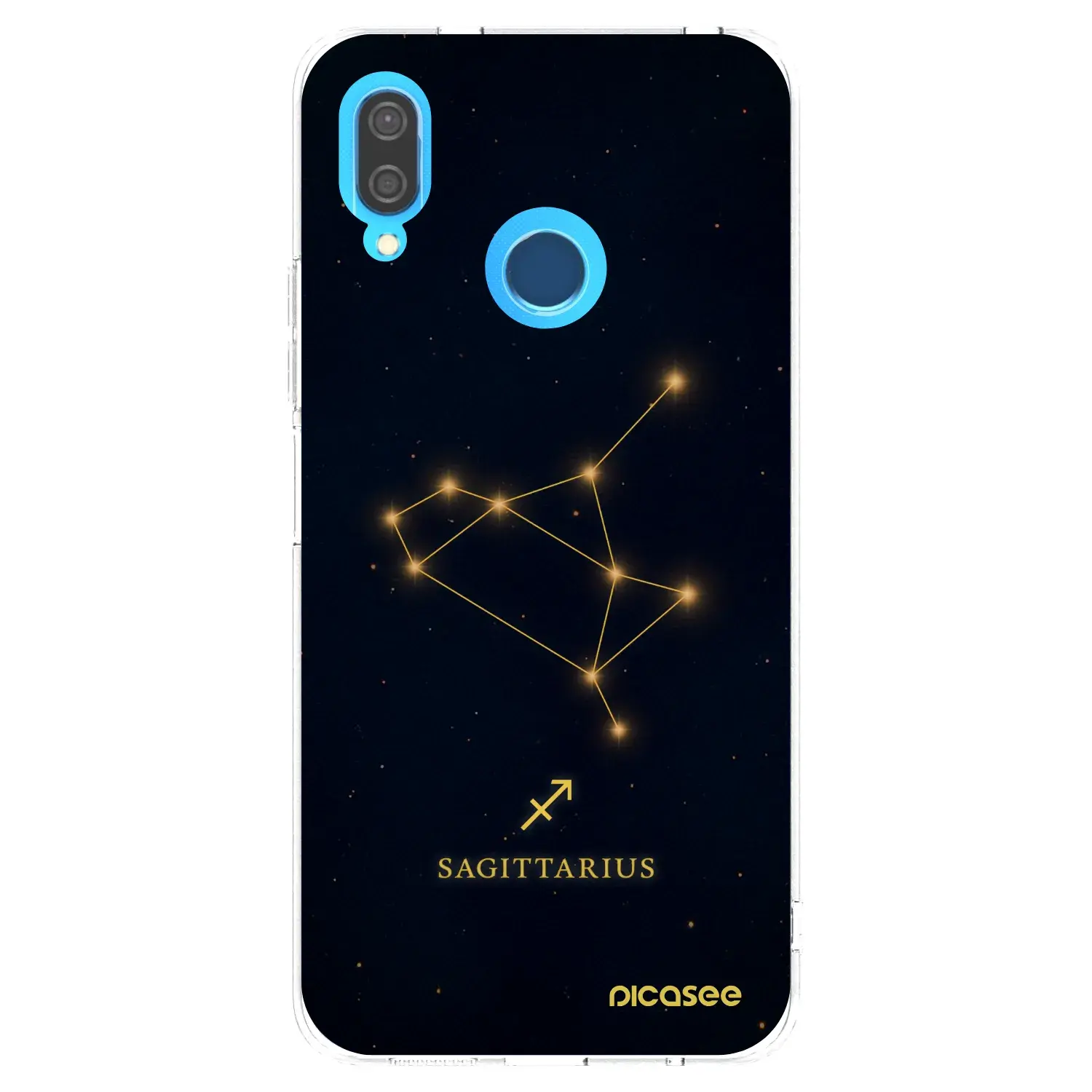 Silikonový průhledný obal pro Huawei P20 Lite - SAGITTARIUS