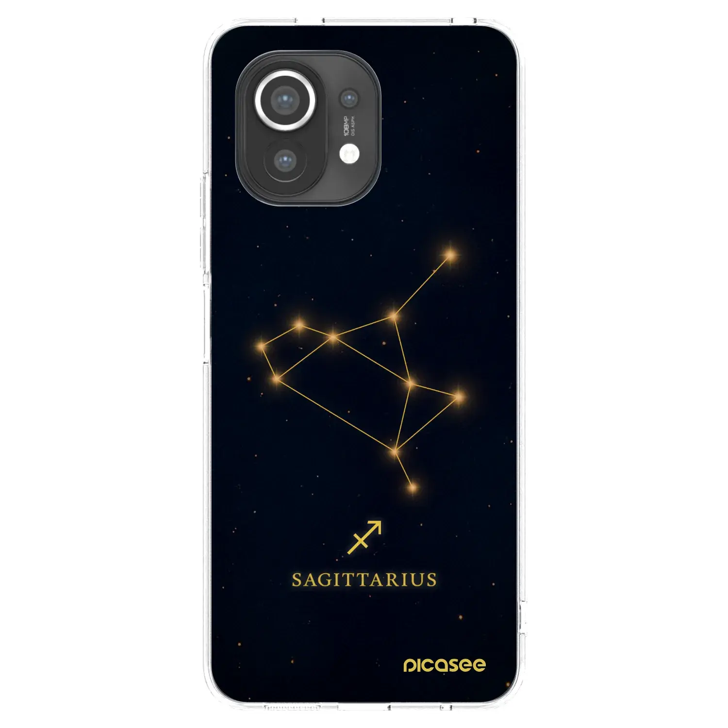 Silikonový průhledný obal pro Xiaomi Mi 11 - SAGITTARIUS
