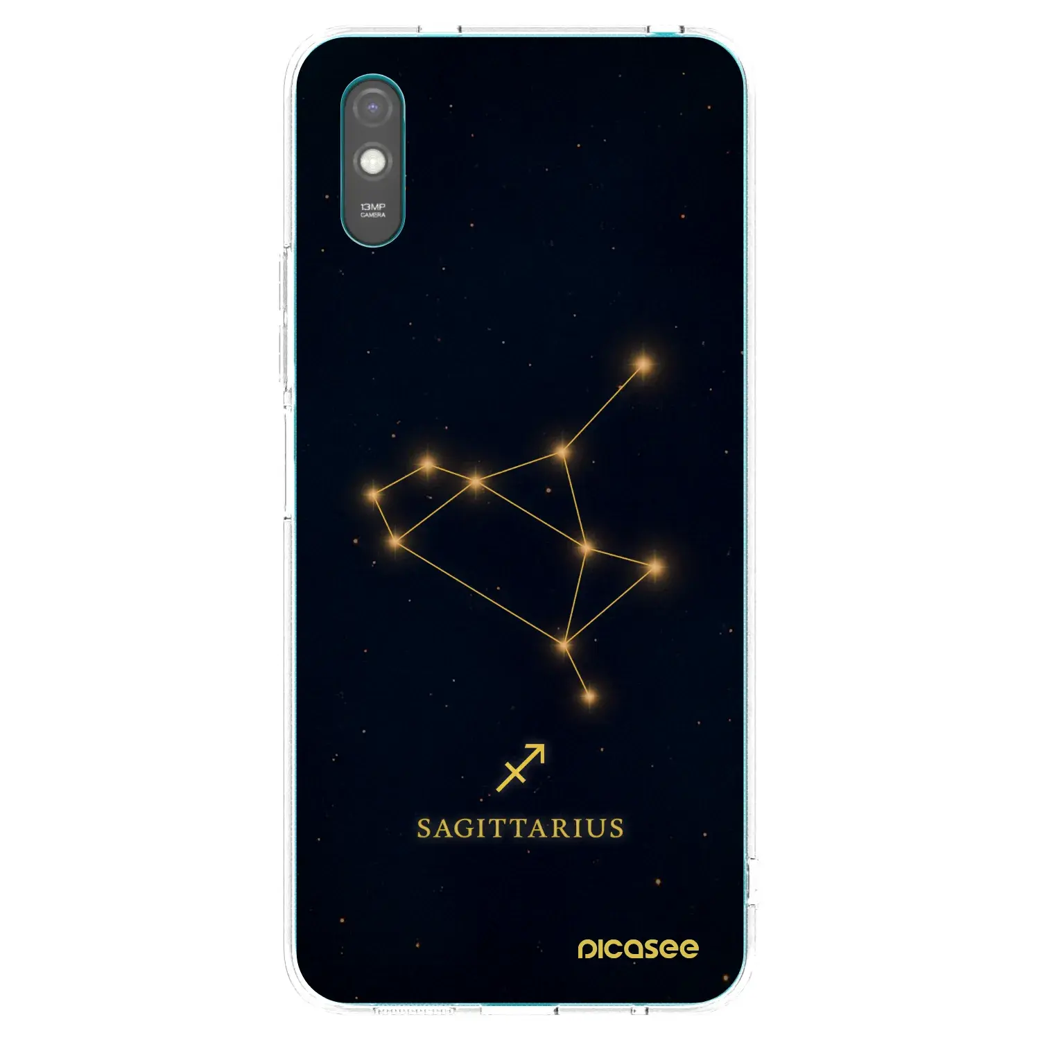 Silikonový průhledný obal pro Xiaomi Redmi 9AT - SAGITTARIUS