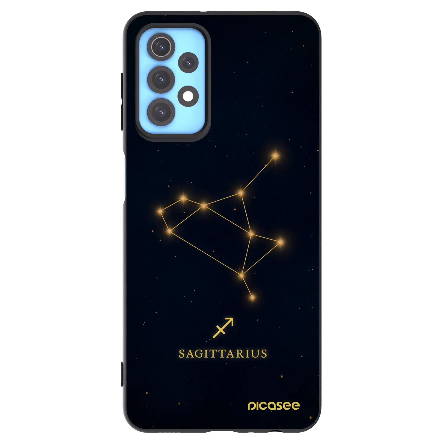 Silikonový černý obal pro Samsung Galaxy A32 4G SM-A325F - SAGITTARIUS
