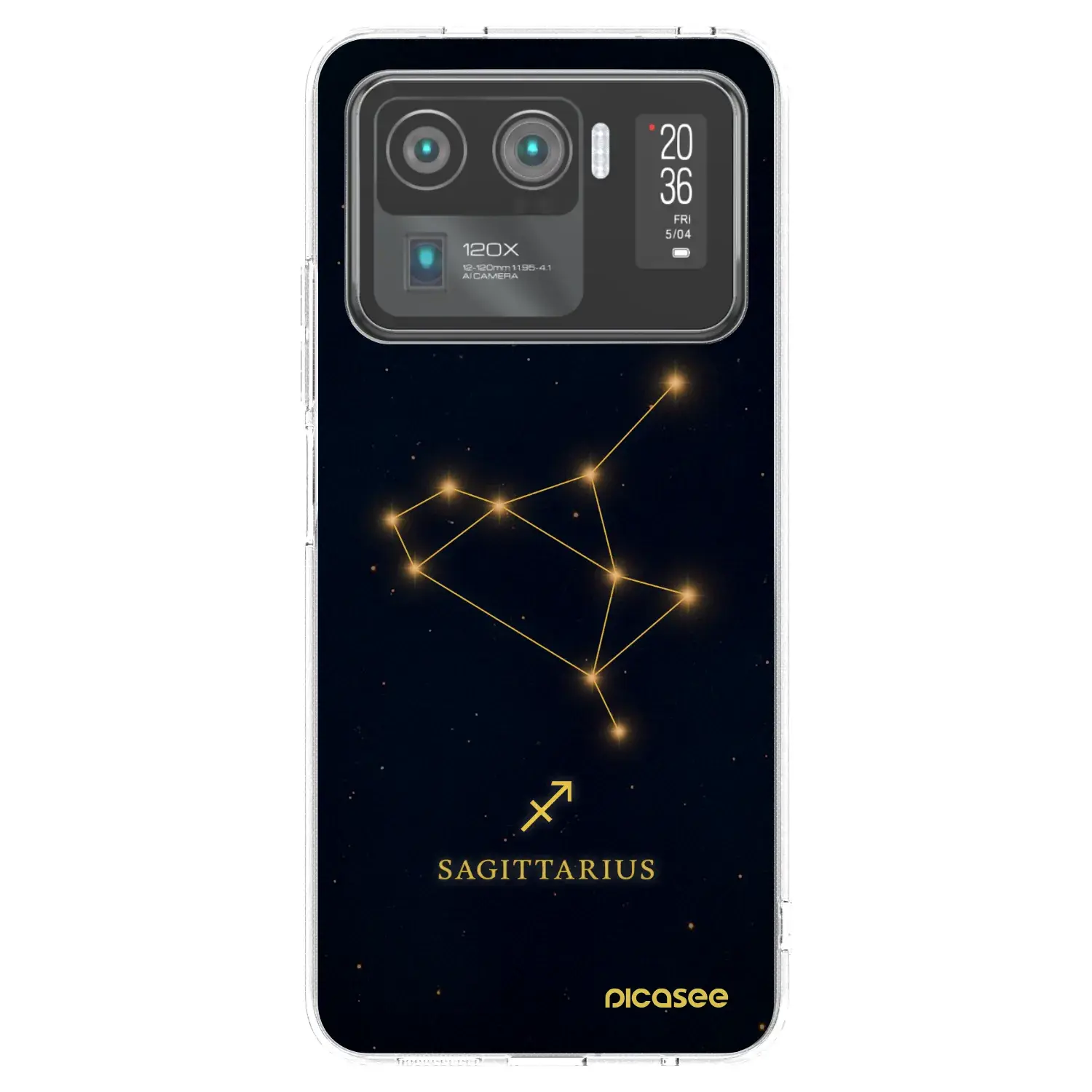 Silikonový průhledný obal pro Xiaomi Mi 11 Ultra - SAGITTARIUS