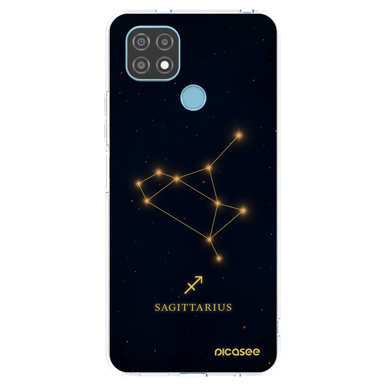 Silikonový průhledný obal pro Realme C21 - SAGITTARIUS