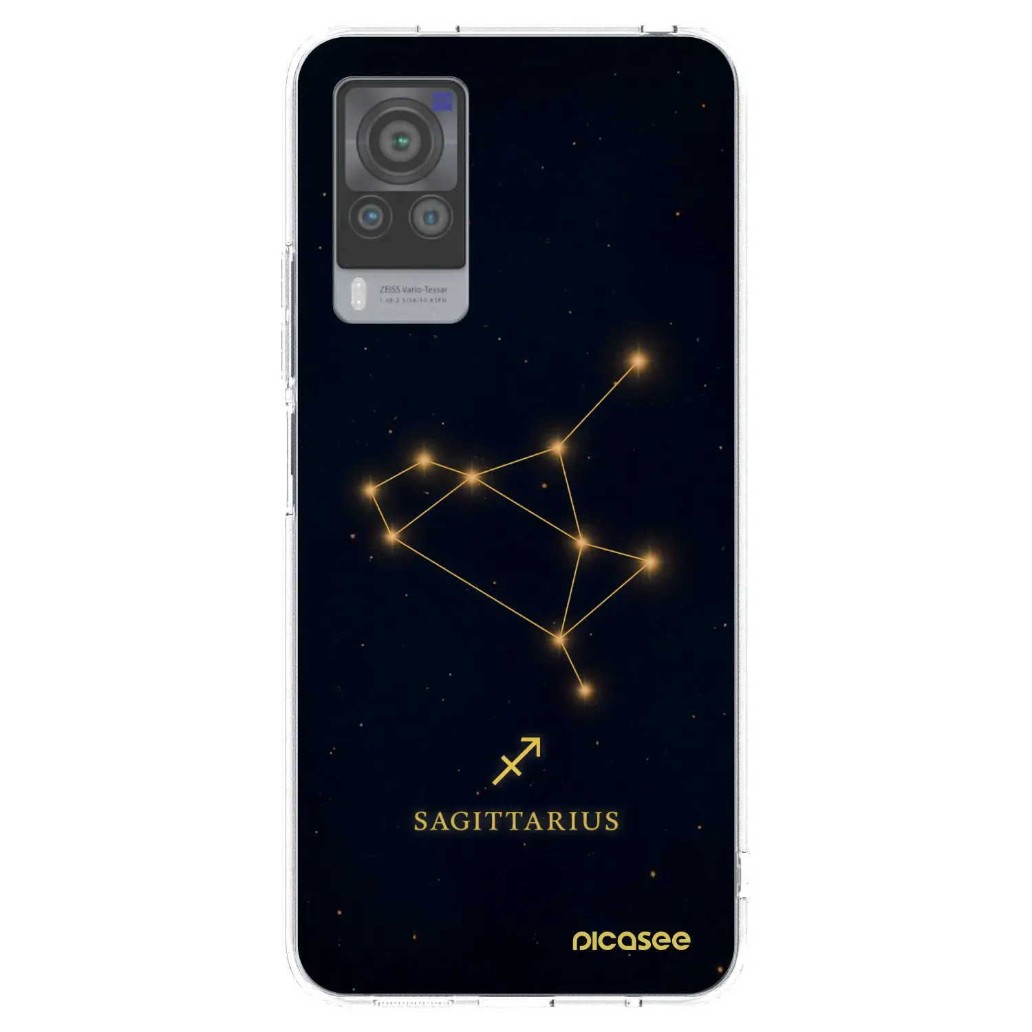 Silikonový průhledný obal pro Vivo X60 Pro 5G - SAGITTARIUS
