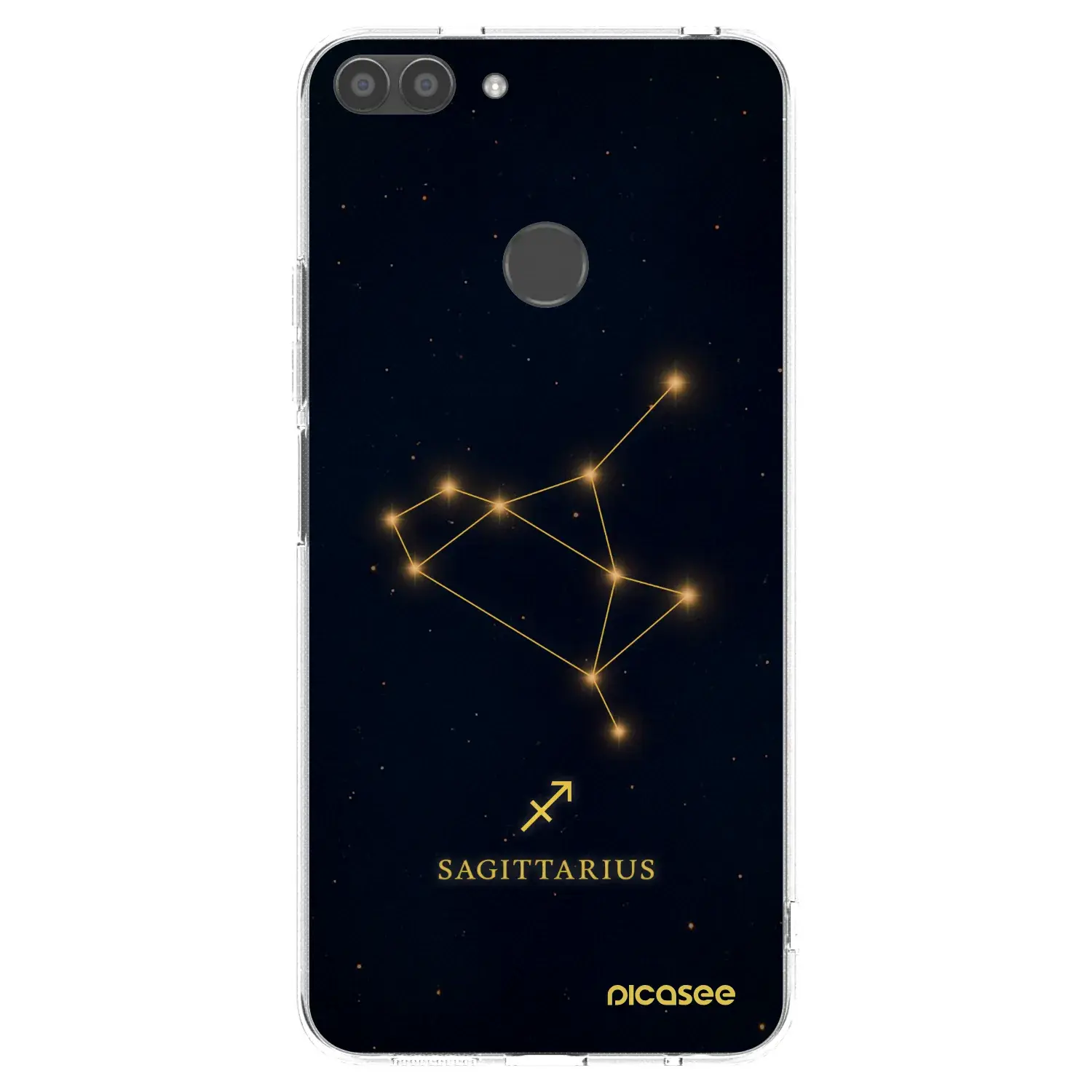 Silikonový průhledný obal pro Huawei P Smart - SAGITTARIUS