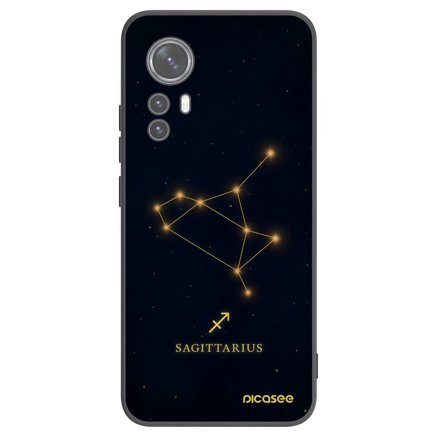 Silikonový černý obal pro Xiaomi 12X - SAGITTARIUS