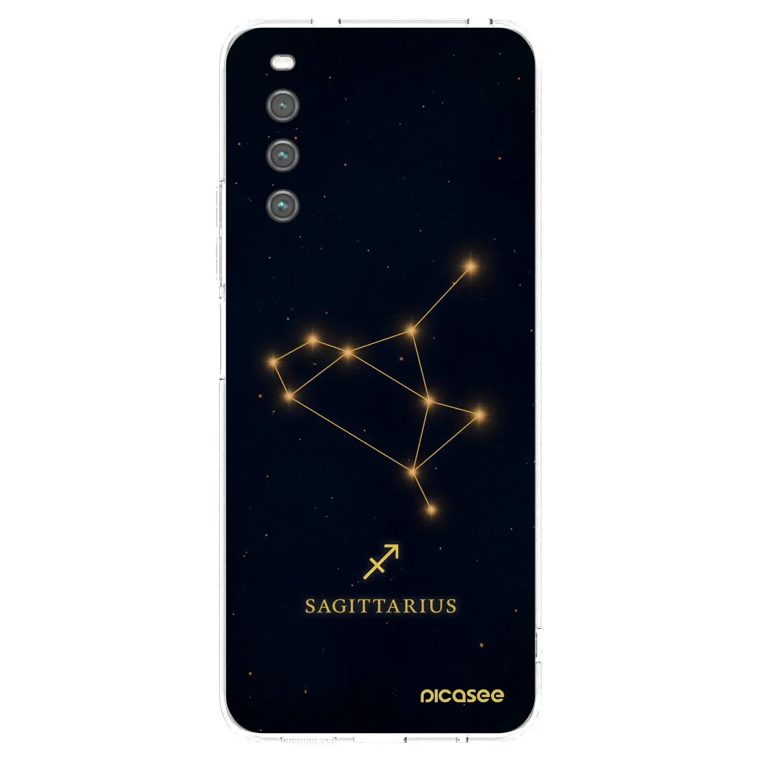Silikonový průhledný obal pro Sony Xperia 10 IV 5G - SAGITTARIUS