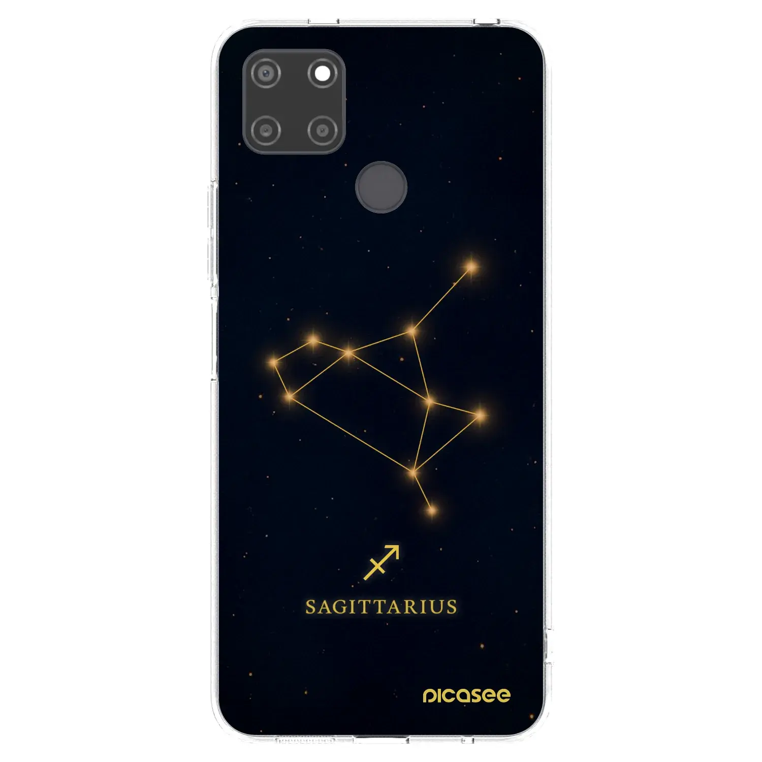 Silikonový průhledný obal pro Realme C21Y - SAGITTARIUS