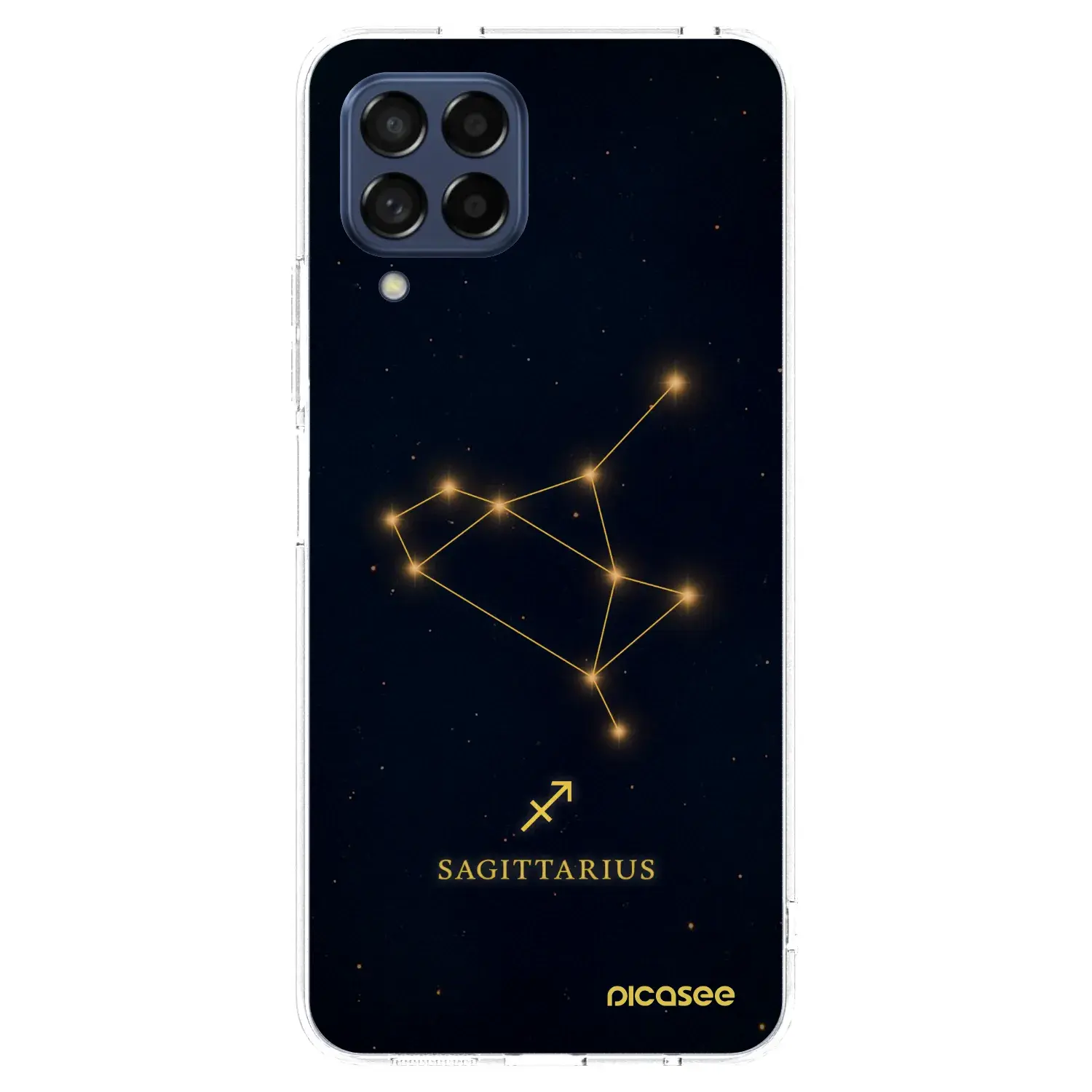 Silikonový průhledný obal pro Samsung Galaxy M53 5G - SAGITTARIUS