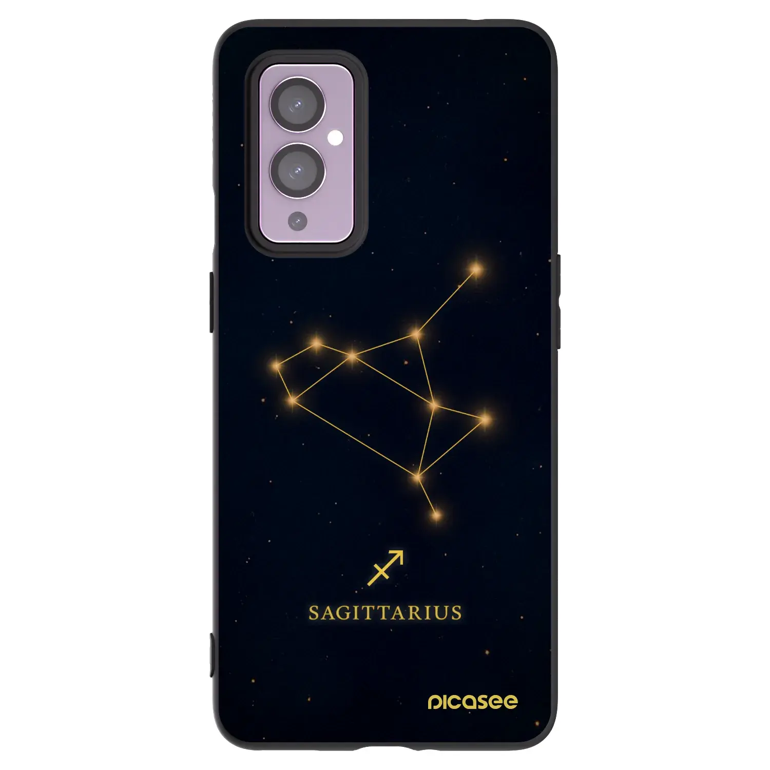 Silikonový černý obal pro OnePlus 9 - SAGITTARIUS