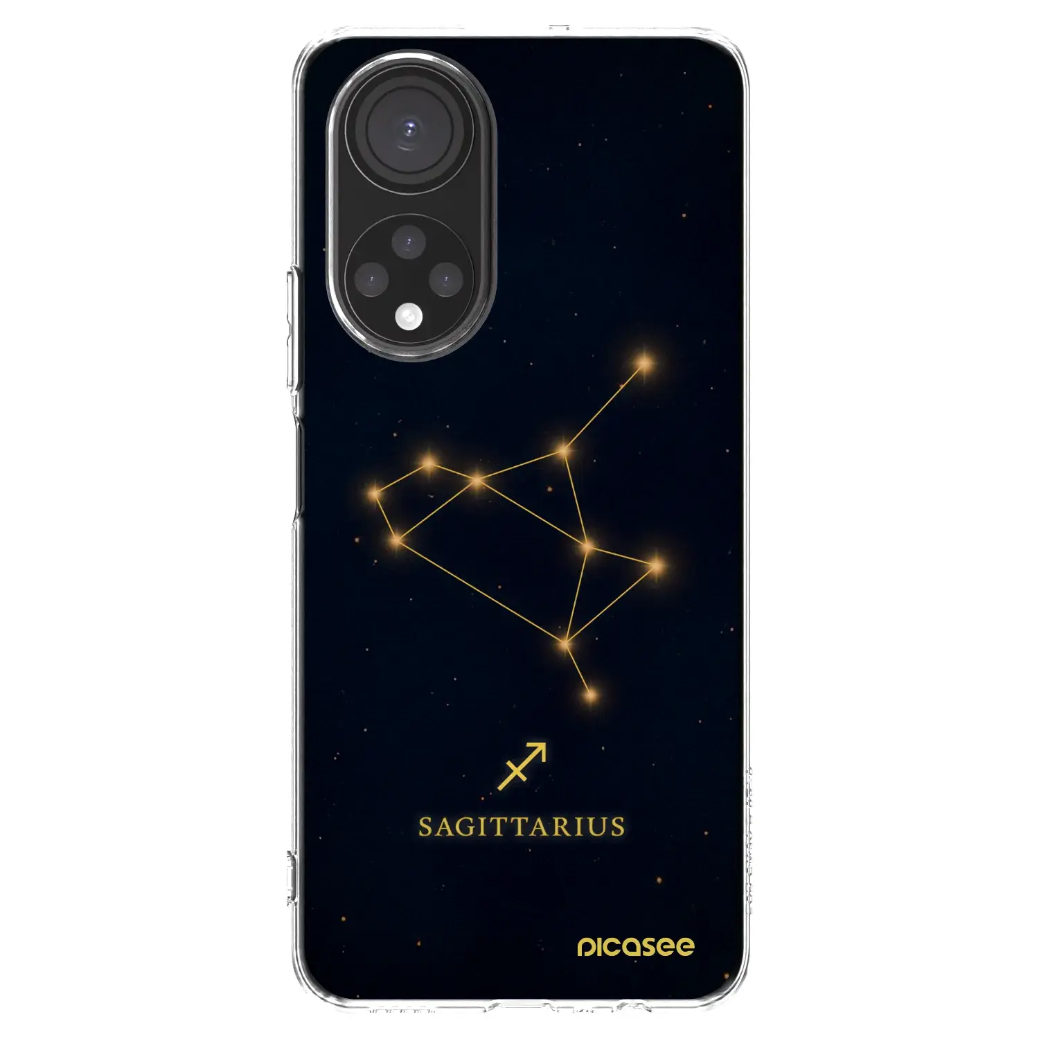 Silikonový průhledný obal pro Honor X7 - SAGITTARIUS