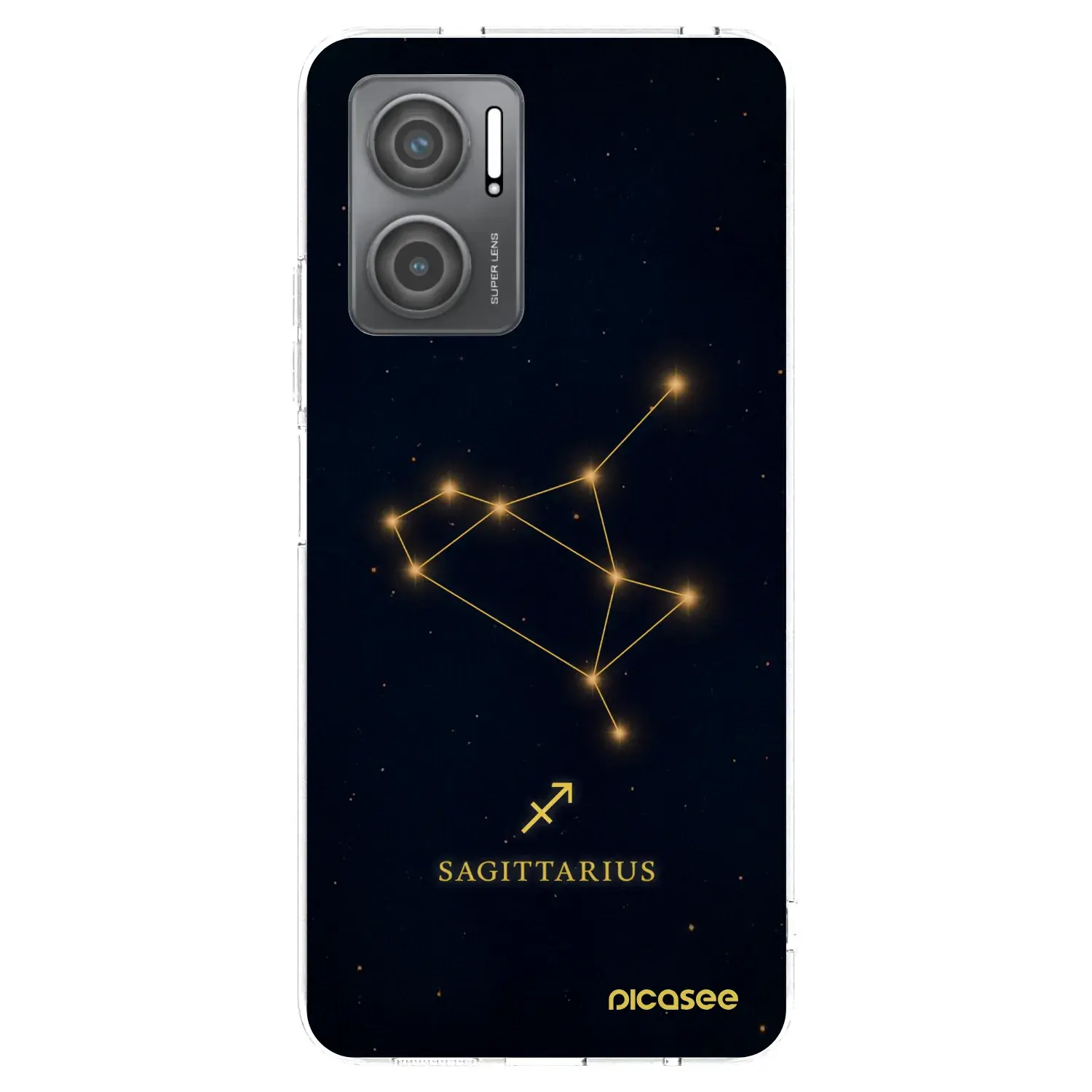 Silikonový průhledný obal pro Xiaomi Redmi 10 5G - SAGITTARIUS