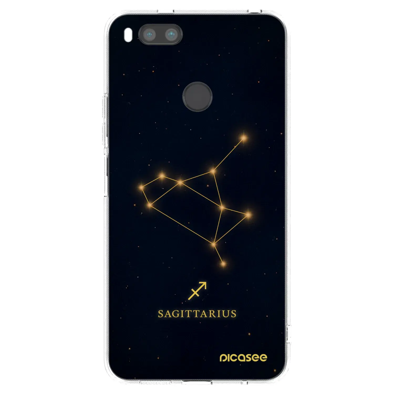 Silikonový průhledný obal pro Xiaomi Redmi A1 - SAGITTARIUS