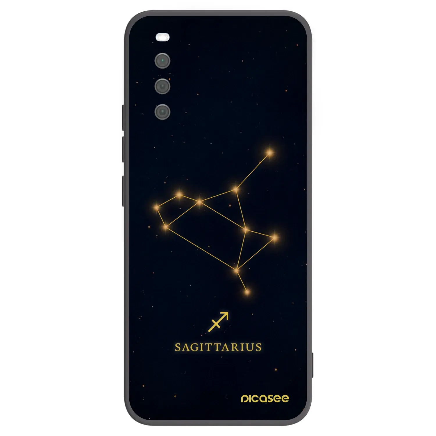 Silikonový černý obal pro Sony Xperia 10 III - SAGITTARIUS