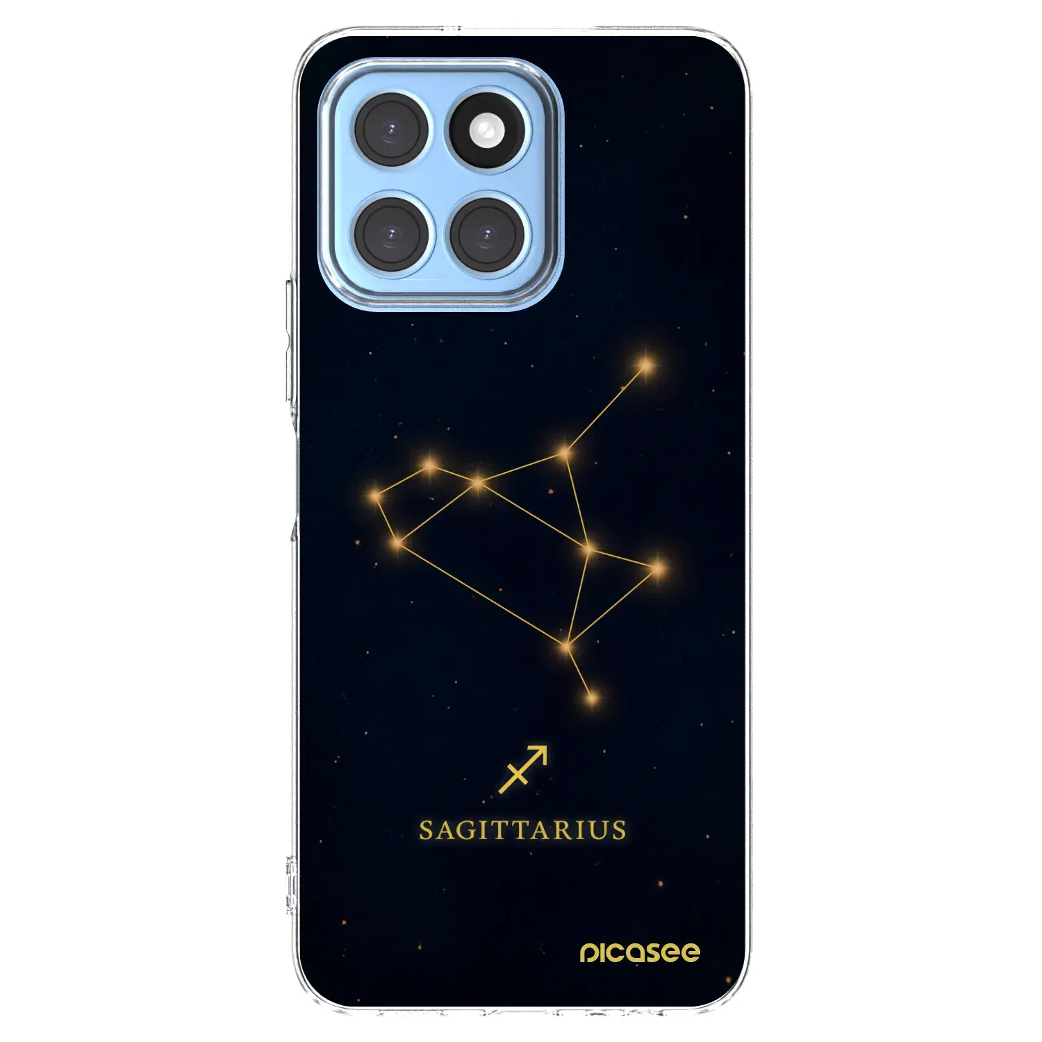 Silikonový průhledný obal pro Honor X8 5G - SAGITTARIUS