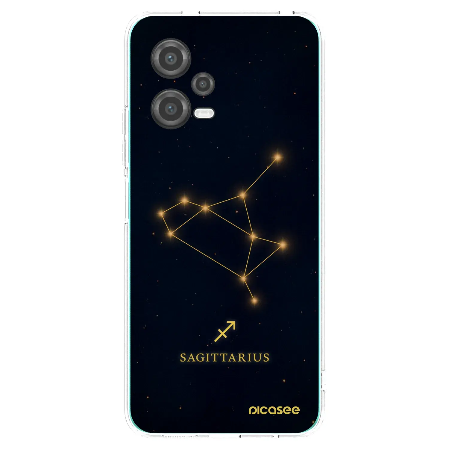 Silikonový průhledný obal pro Xiaomi Poco X5 - SAGITTARIUS