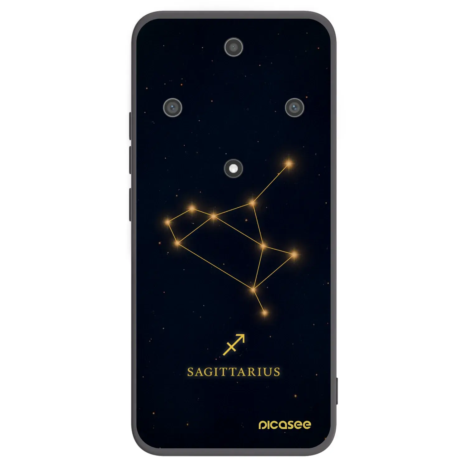 Silikonový černý obal pro Honor Magic5 Lite 5G - SAGITTARIUS