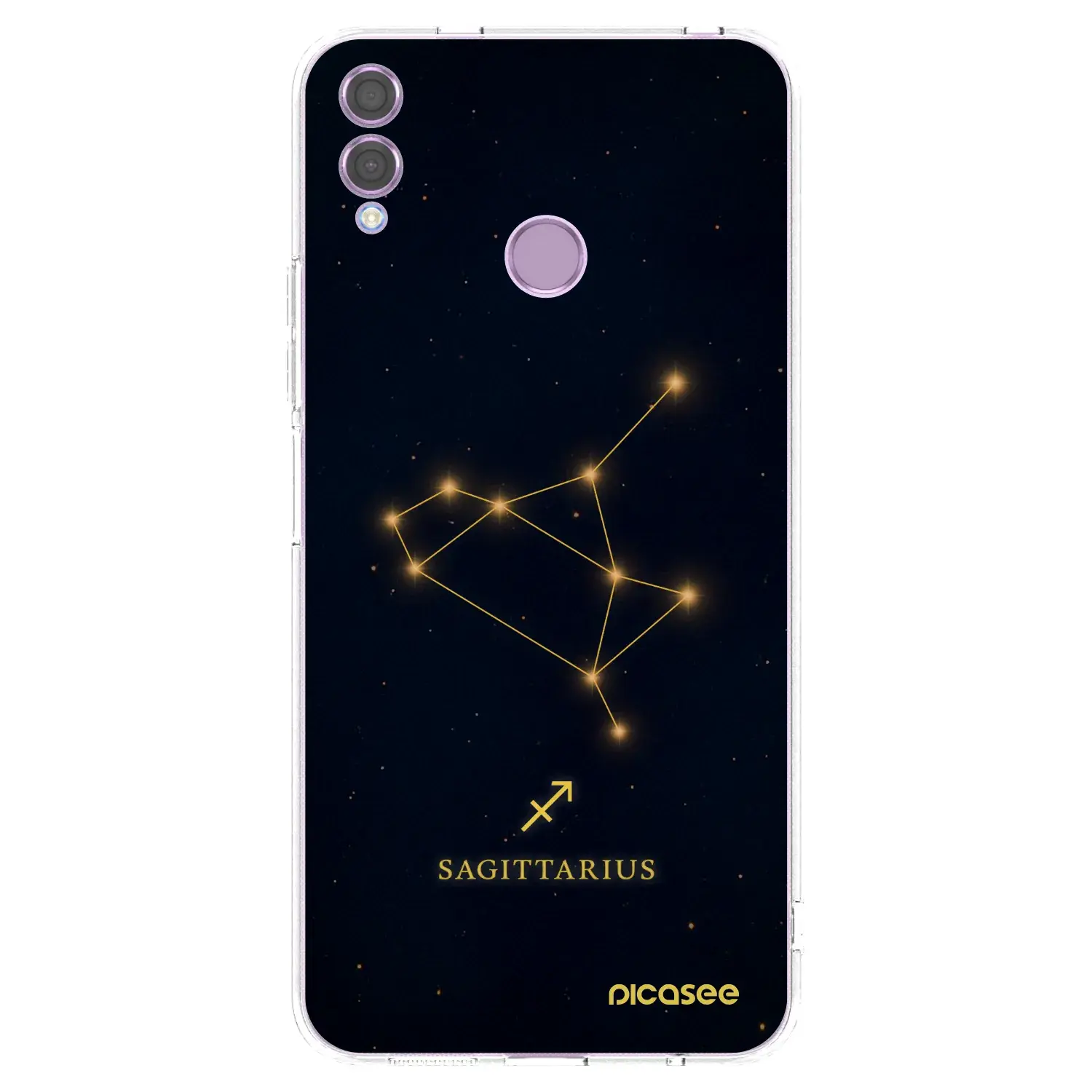 Silikonový průhledný obal pro Honor 8X - SAGITTARIUS