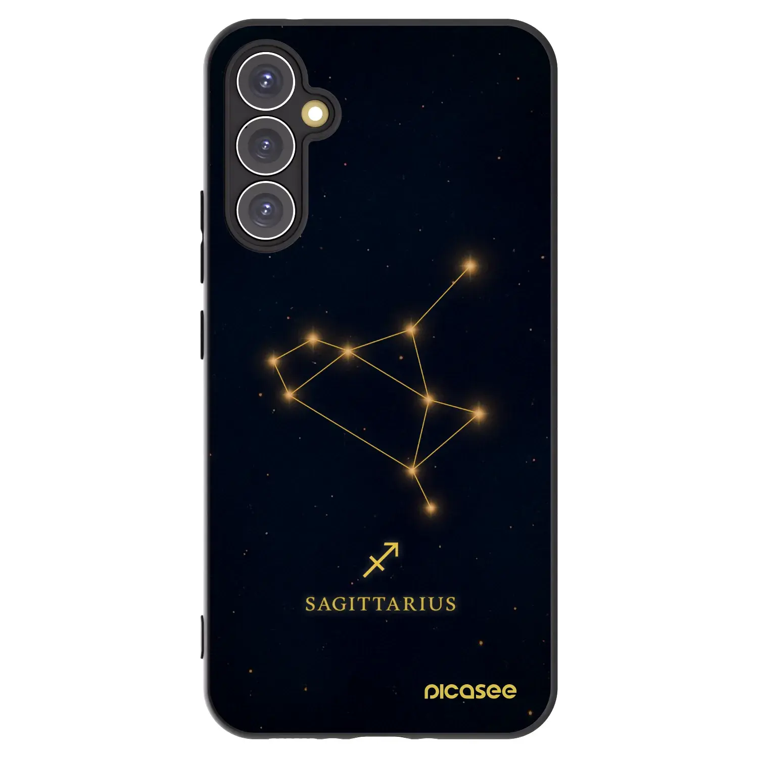 Silikonový černý obal pro Samsung Galaxy A34 5G A346B - SAGITTARIUS