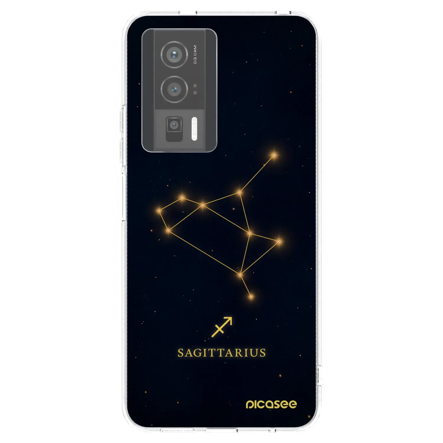 Silikonový průhledný obal pro Xiaomi Poco F5 Pro 5G - SAGITTARIUS