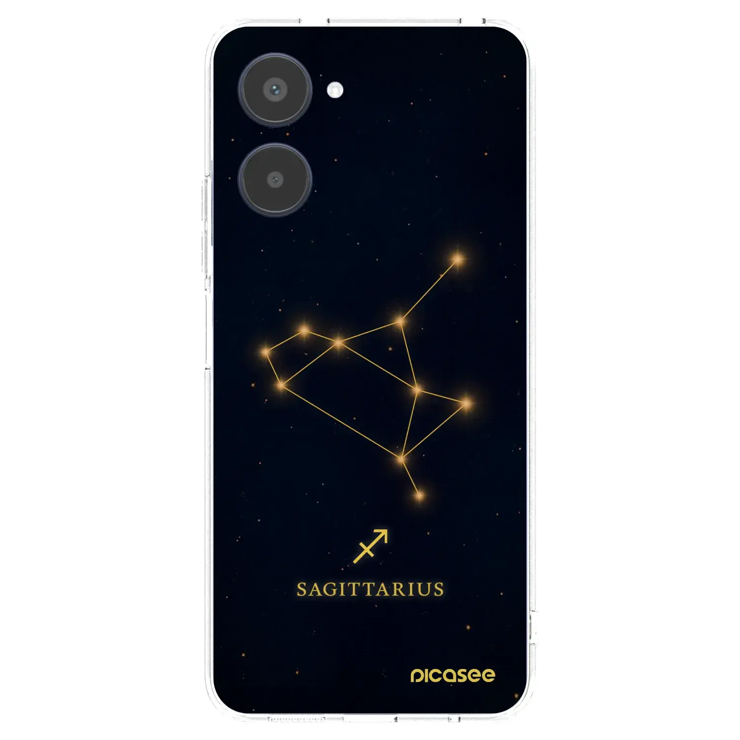 Silikonový průhledný obal pro Realme 10 4G - SAGITTARIUS