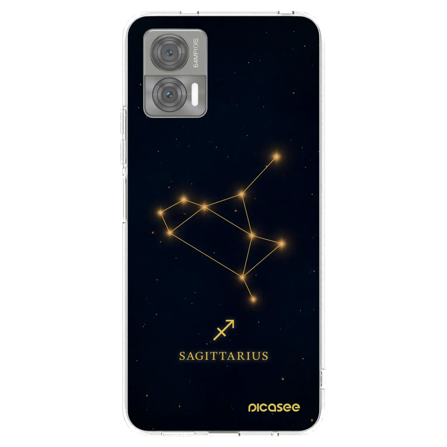 Silikonový průhledný obal pro Motorola Edge 30 Neo - SAGITTARIUS