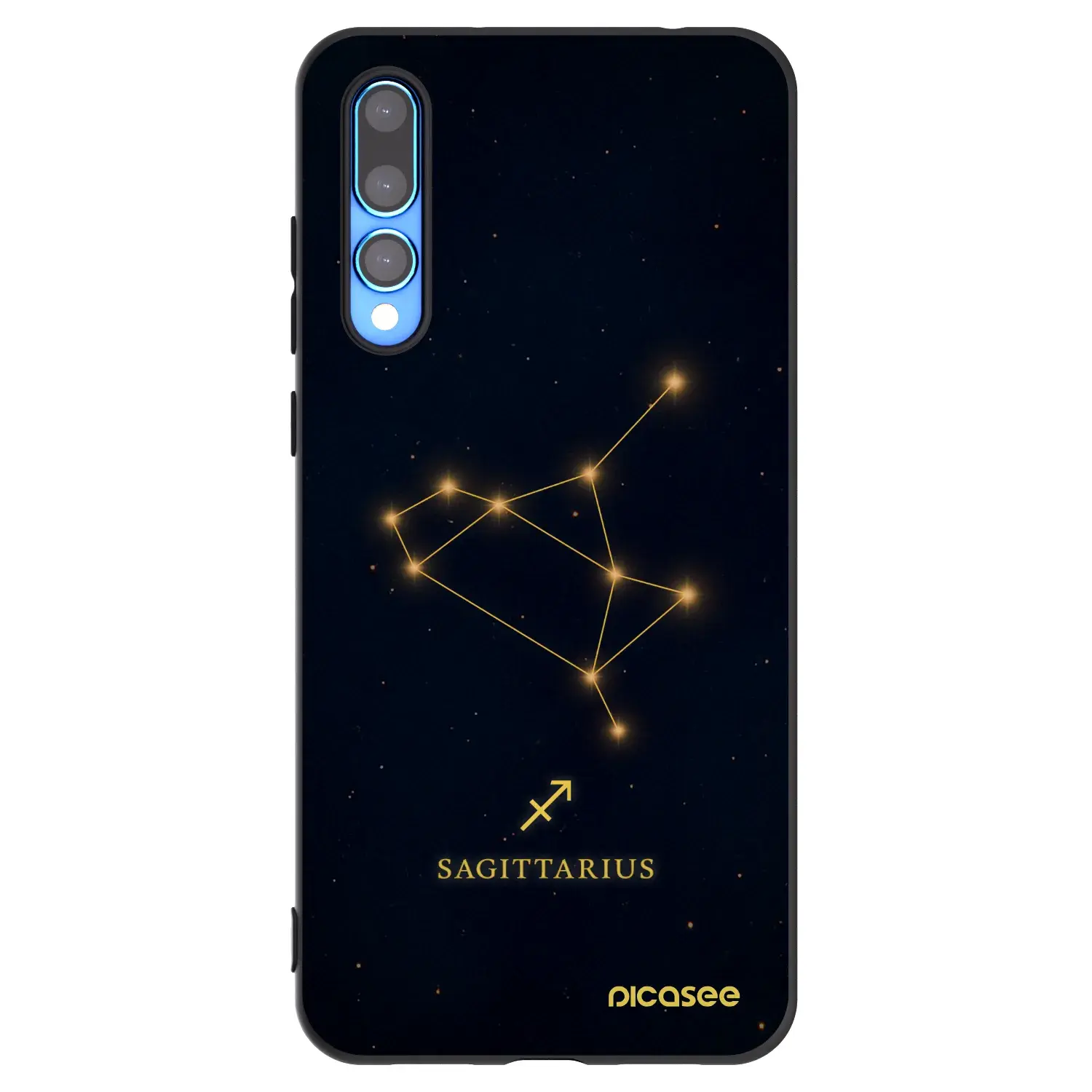 Silikonový černý obal pro Huawei P20 Pro - SAGITTARIUS