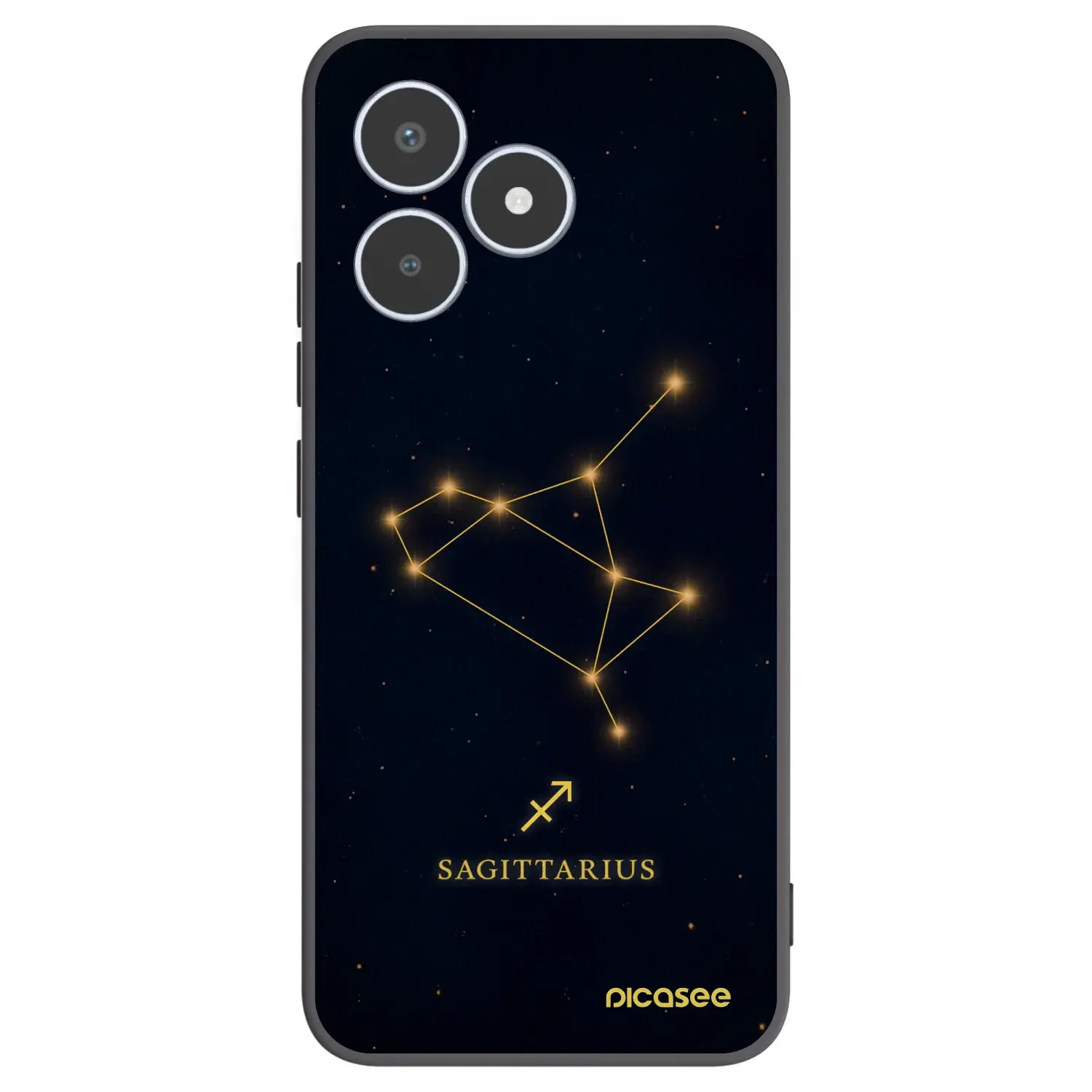 Silikonový černý obal pro Realme C53 - SAGITTARIUS