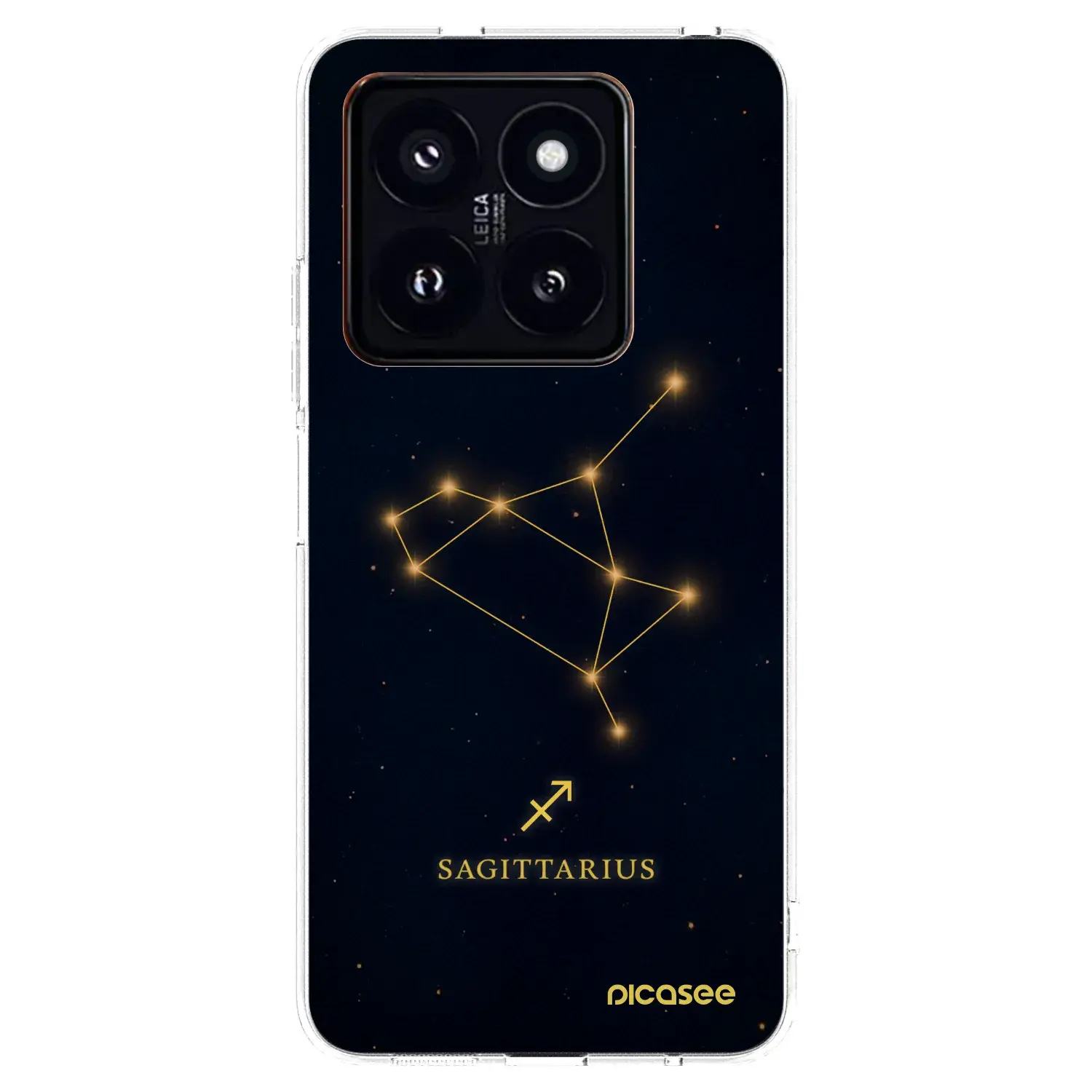 Silikonový průhledný obal pro Xiaomi 14 Pro - SAGITTARIUS