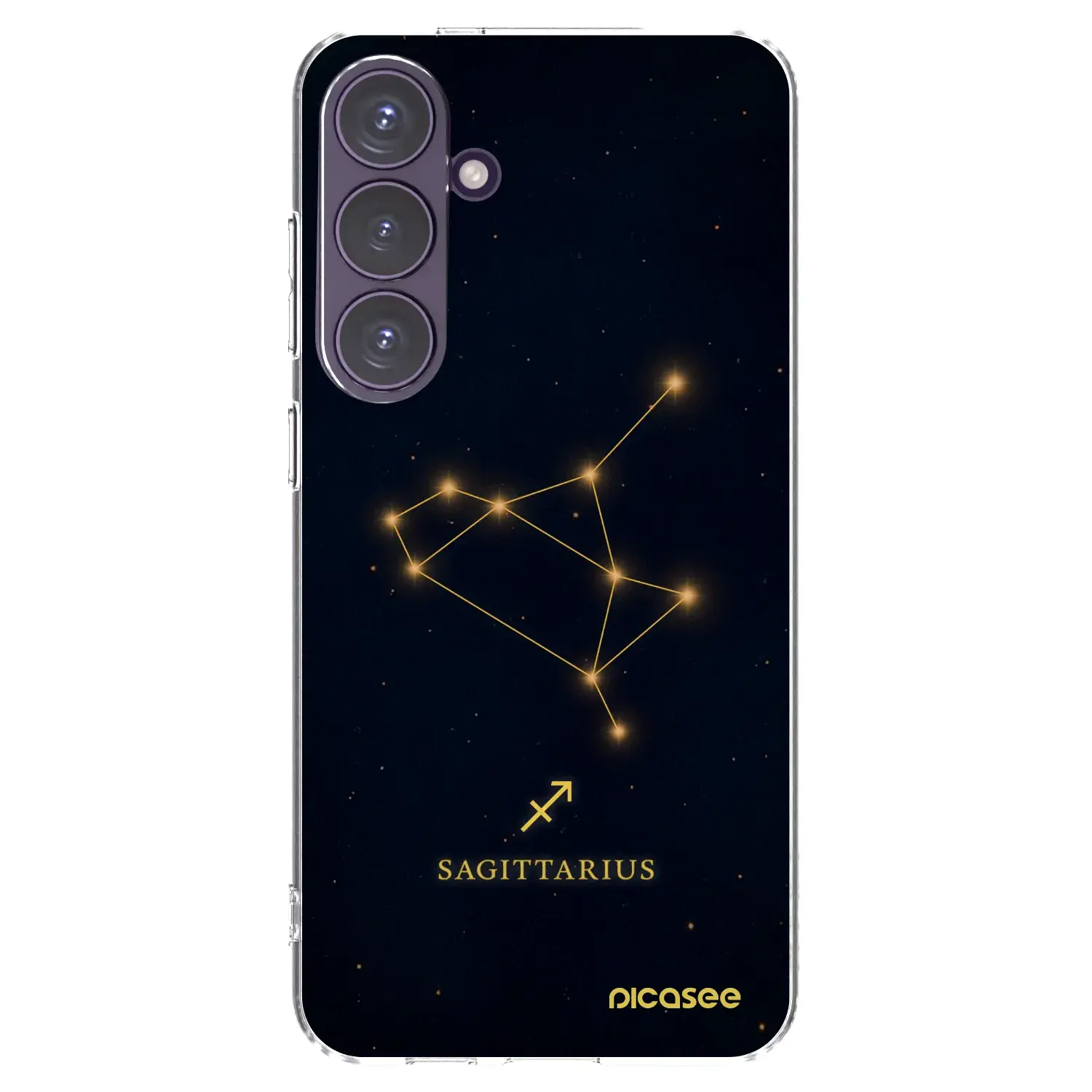 Silikonový průhledný obal pro Samsung Galaxy S24+ S926B 5G - SAGITTARIUS