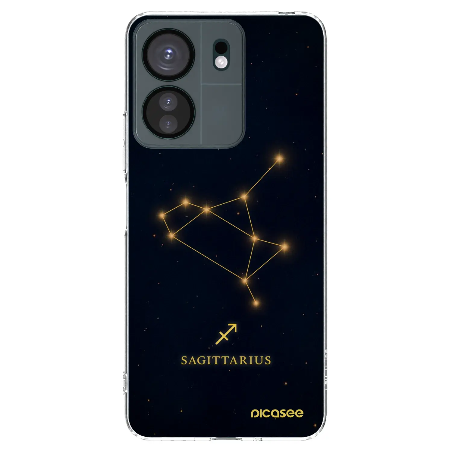 Silikonový průhledný obal pro Xiaomi Redmi 13C 4G - SAGITTARIUS