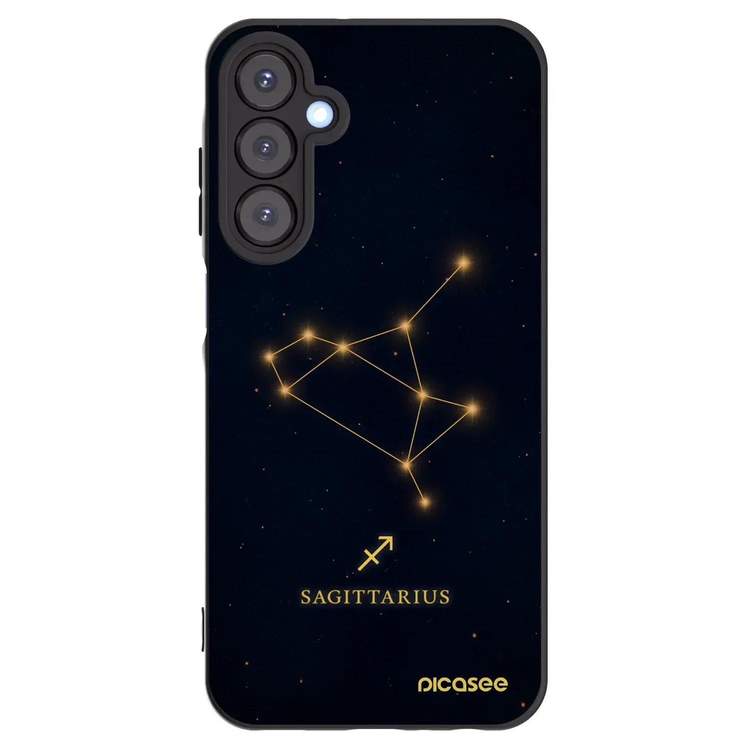 Silikonový černý obal pro Samsung Galaxy A25 A256B 5G - SAGITTARIUS