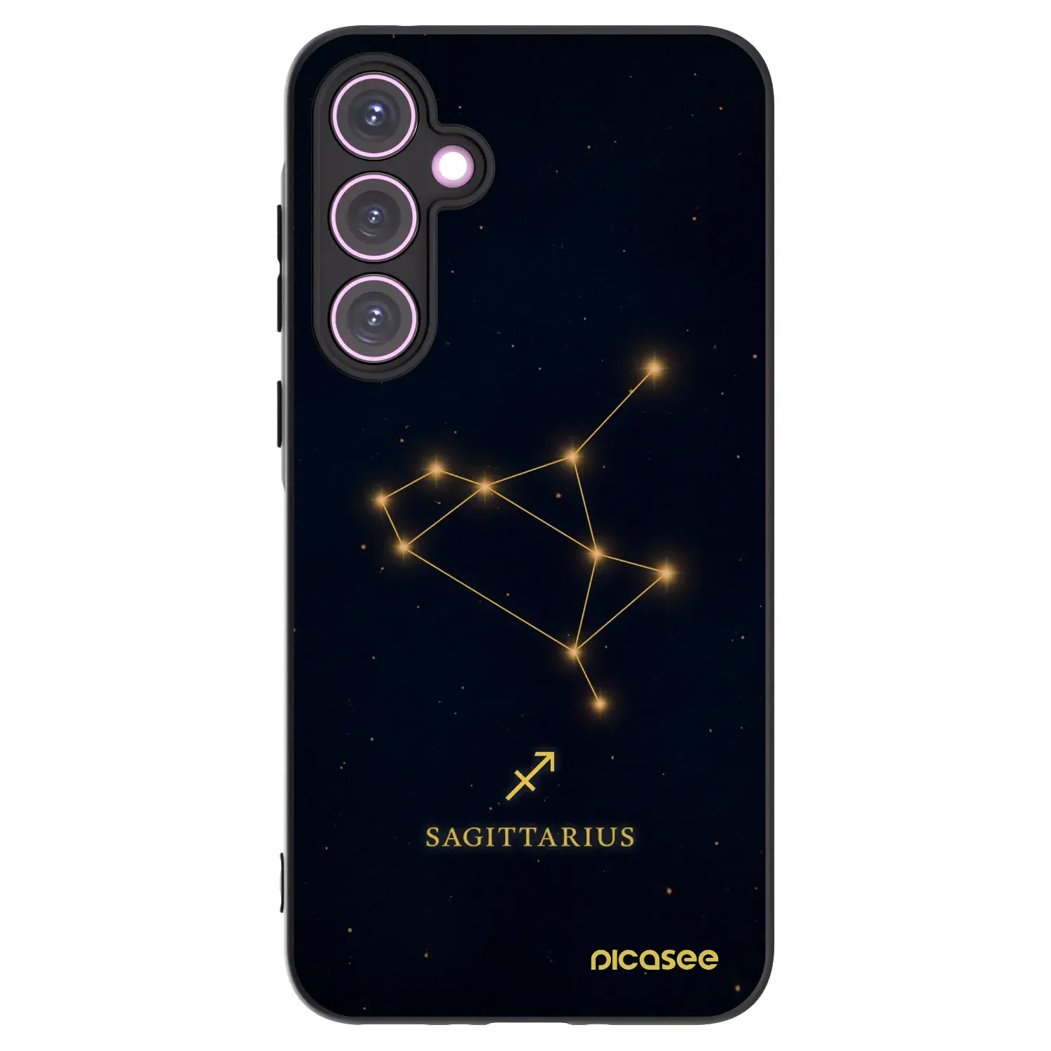 Silikonový černý obal pro Samsung Galaxy A35 5G A356B - SAGITTARIUS