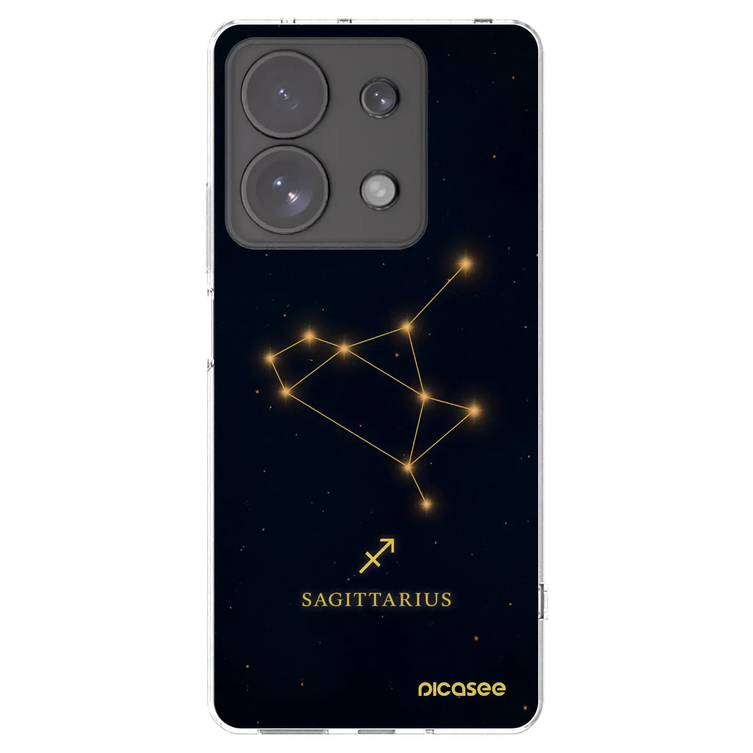 Silikonový průhledný obal pro Xiaomi Redmi Note 13 Pro 4G - SAGITTARIUS