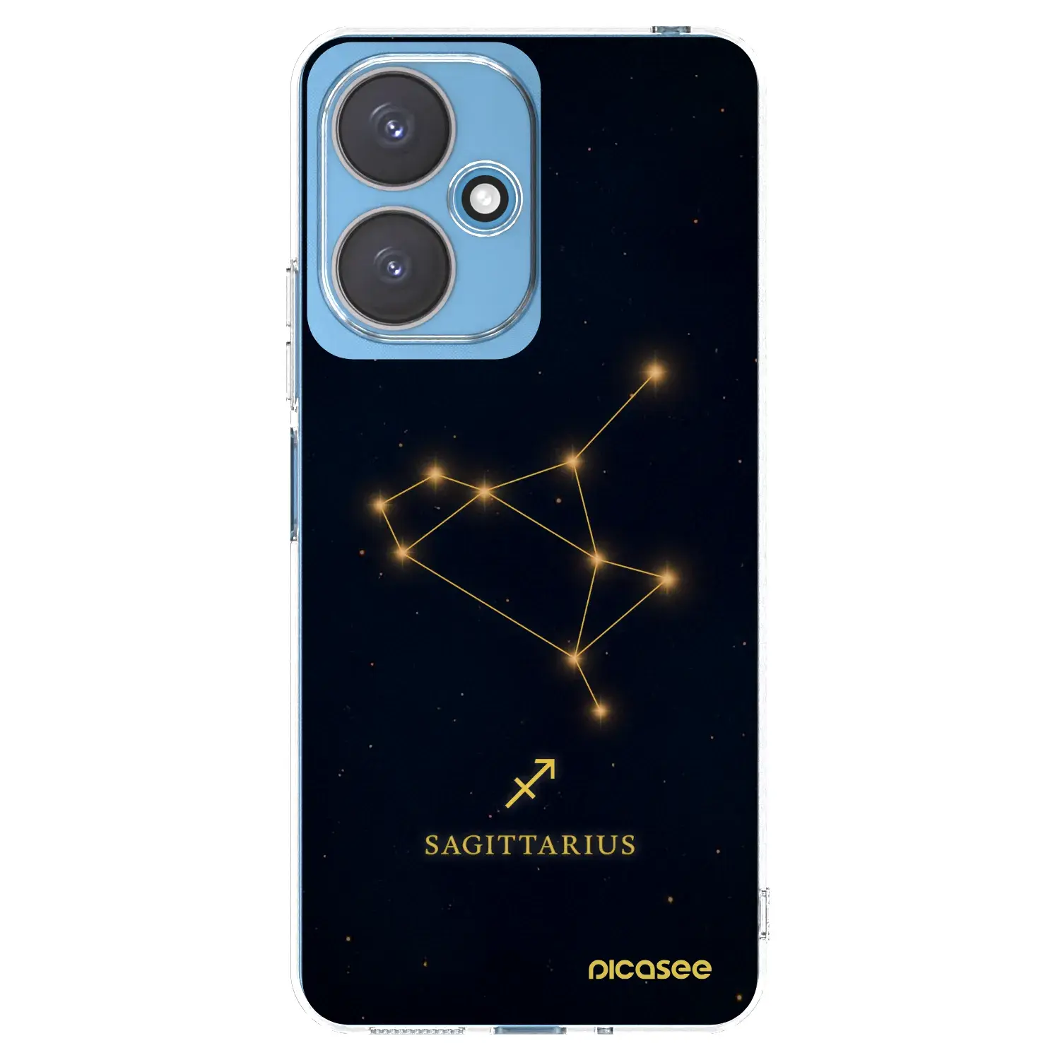 Silikonový průhledný obal pro Xiaomi Redmi 13C 5G - SAGITTARIUS