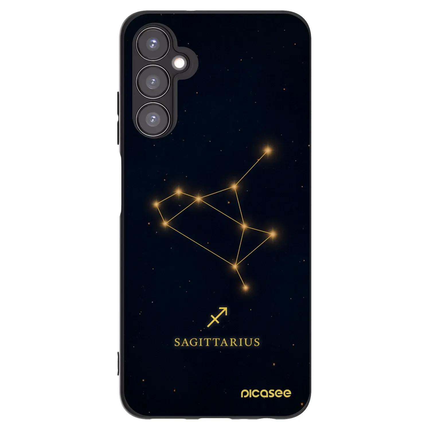 Silikonový černý obal pro Samsung Galaxy A05s A057G - SAGITTARIUS