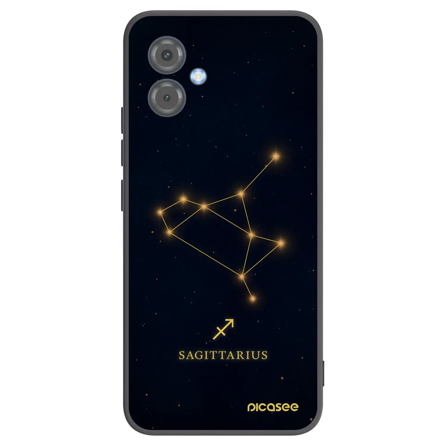 Silikonový černý obal pro Motorola Moto G14 - SAGITTARIUS