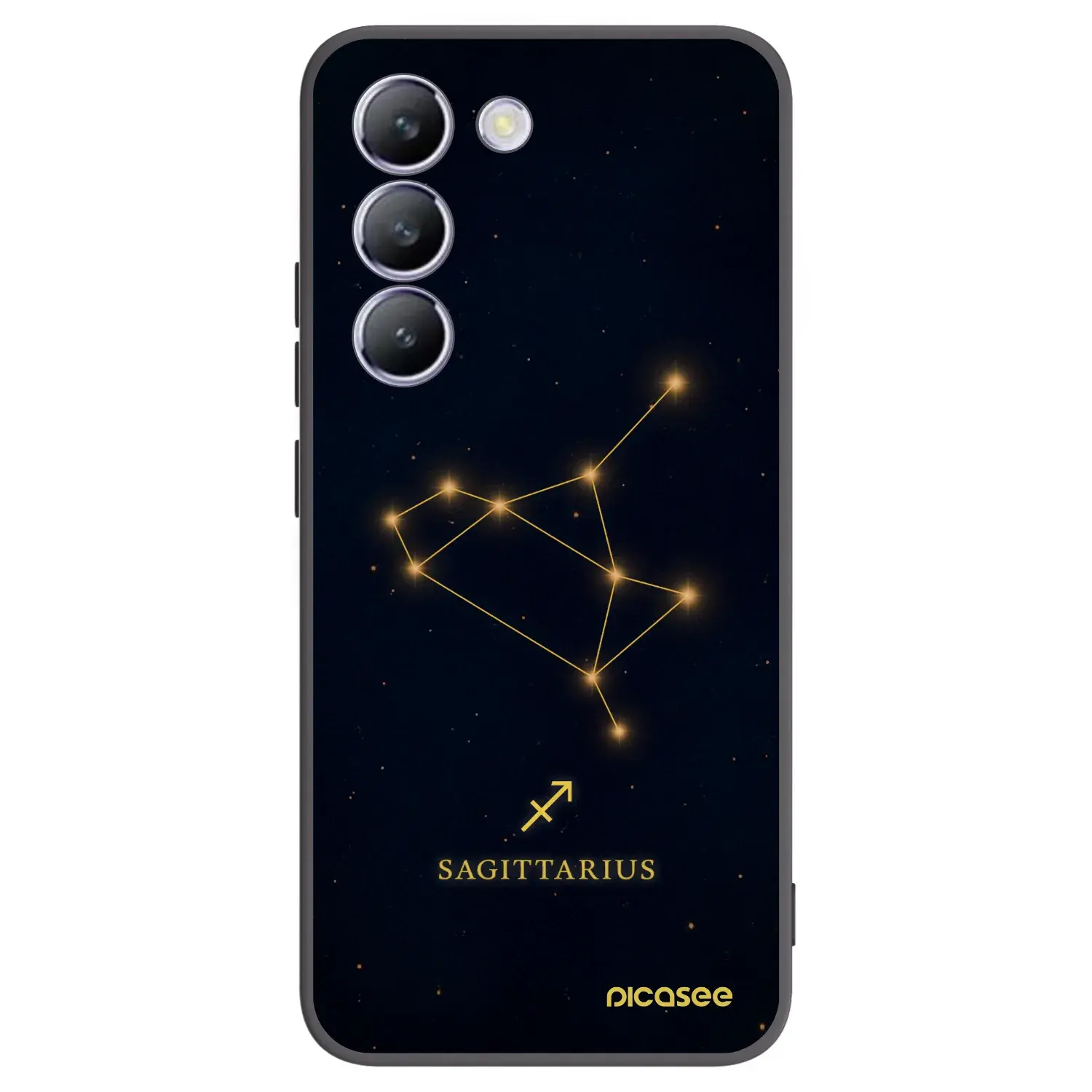 Silikonový černý obal pro Vivo V40 SE 5G - SAGITTARIUS