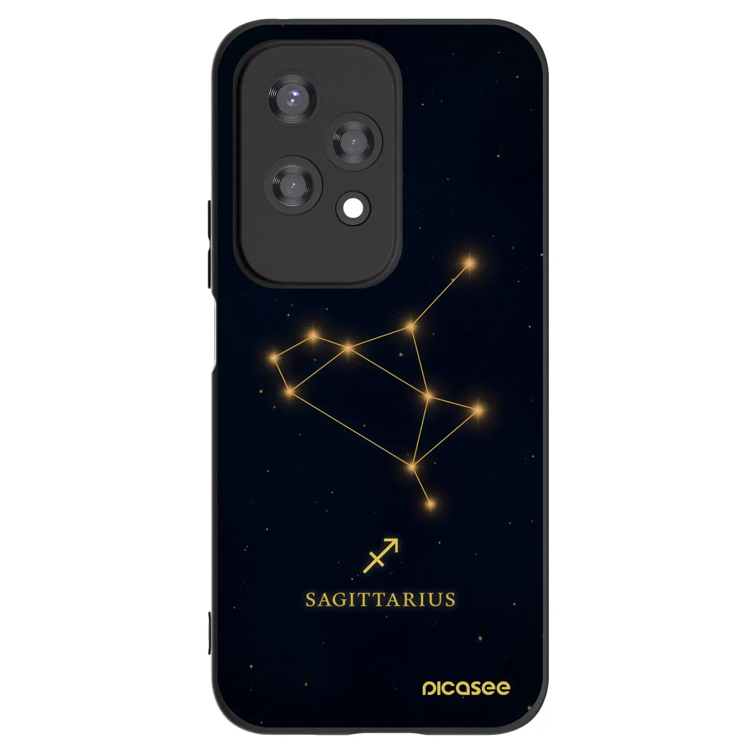 Silikonový černý obal pro Honor 200 Lite - SAGITTARIUS