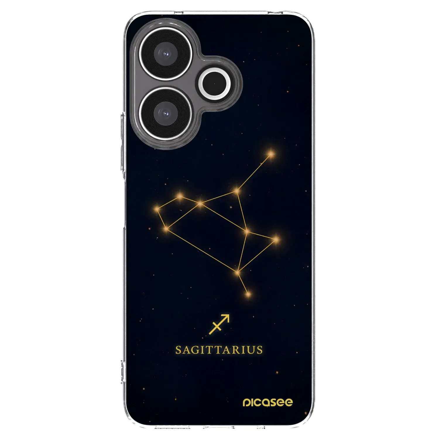Silikonový průhledný obal pro Xiaomi Redmi 13 4G - SAGITTARIUS