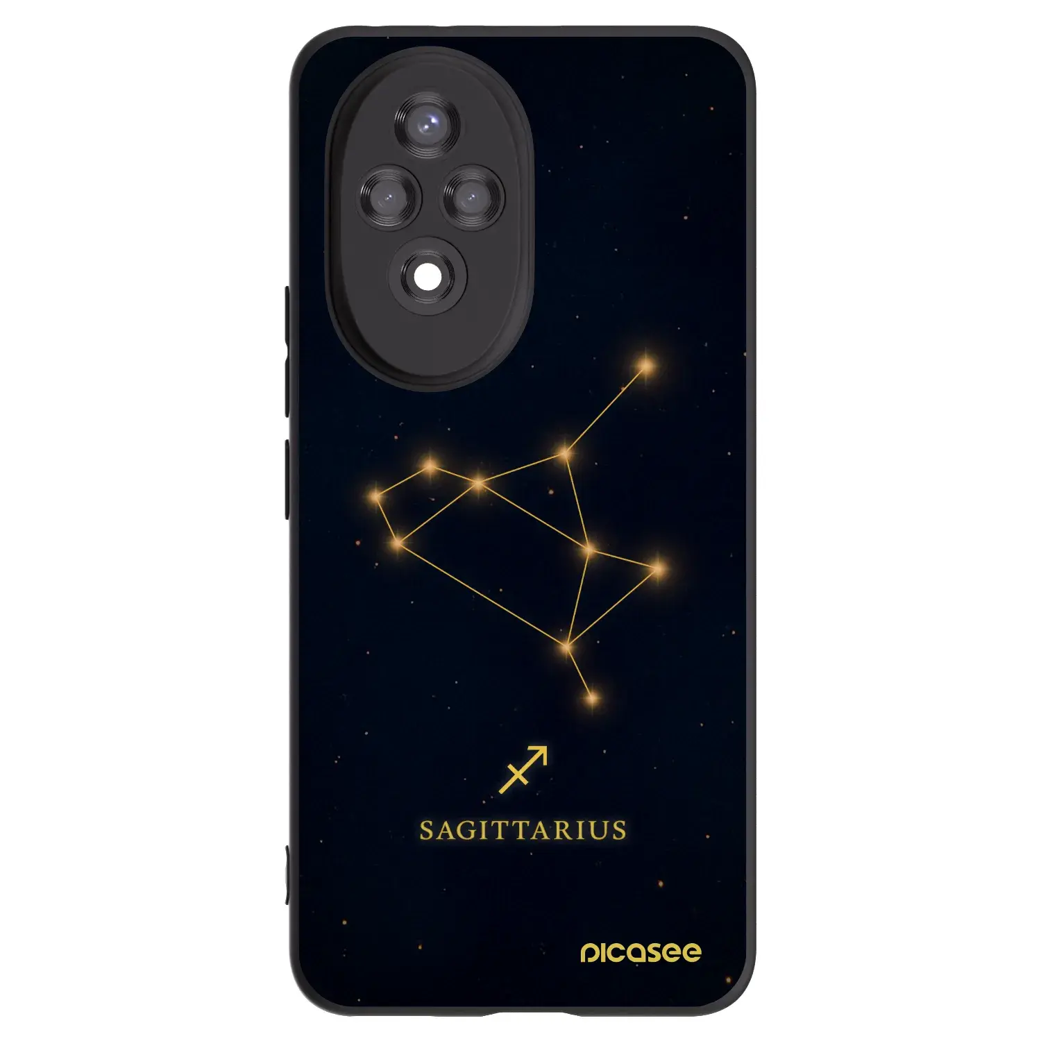 Silikonový černý obal pro Honor 200 5G - SAGITTARIUS