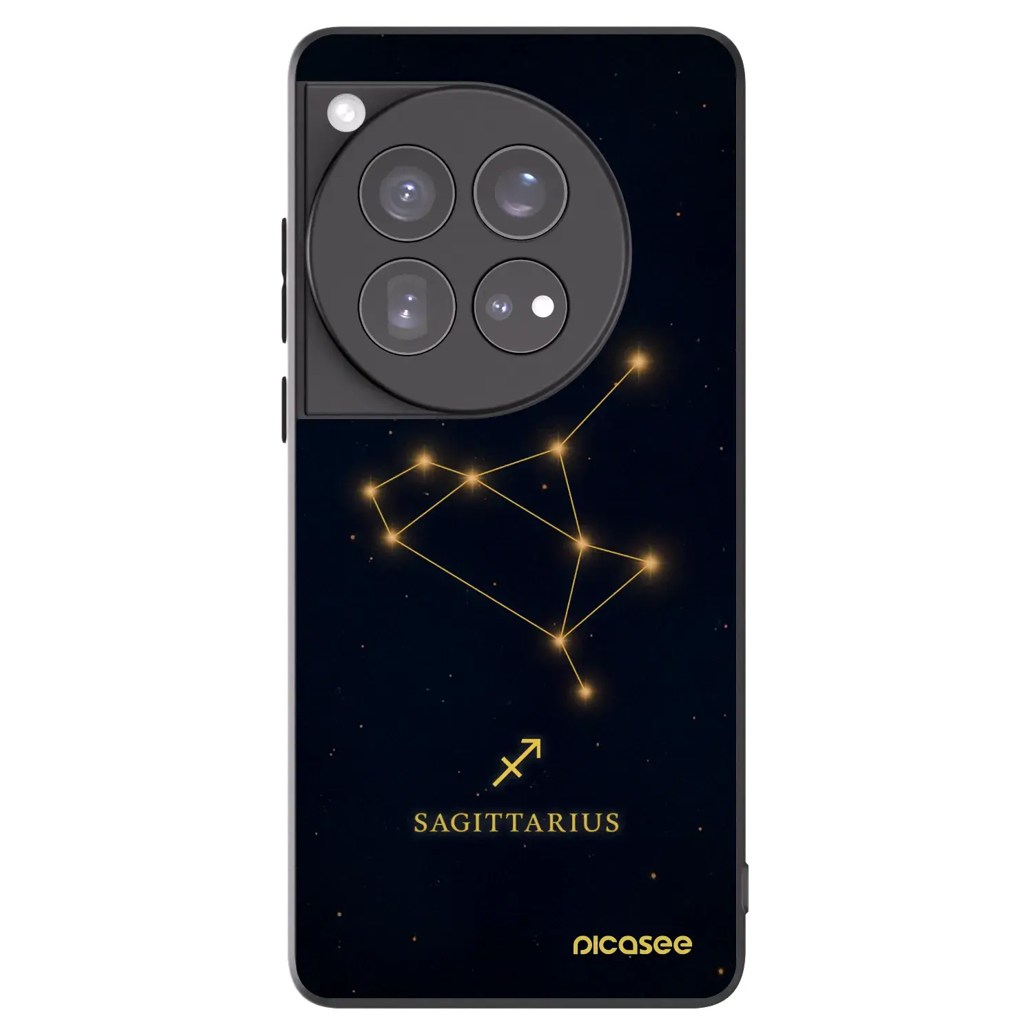 Silikonový černý obal pro OnePlus 12 5G - SAGITTARIUS