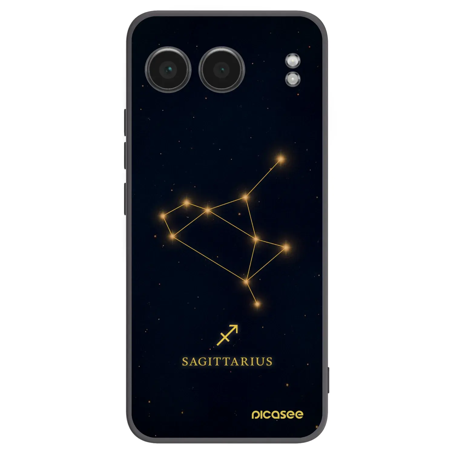 Silikonový černý obal pro OnePlus Nord 4 - SAGITTARIUS