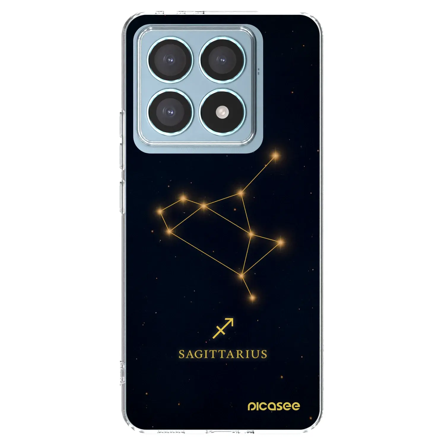 Silikonový průhledný obal pro Xiaomi 14T Pro - SAGITTARIUS
