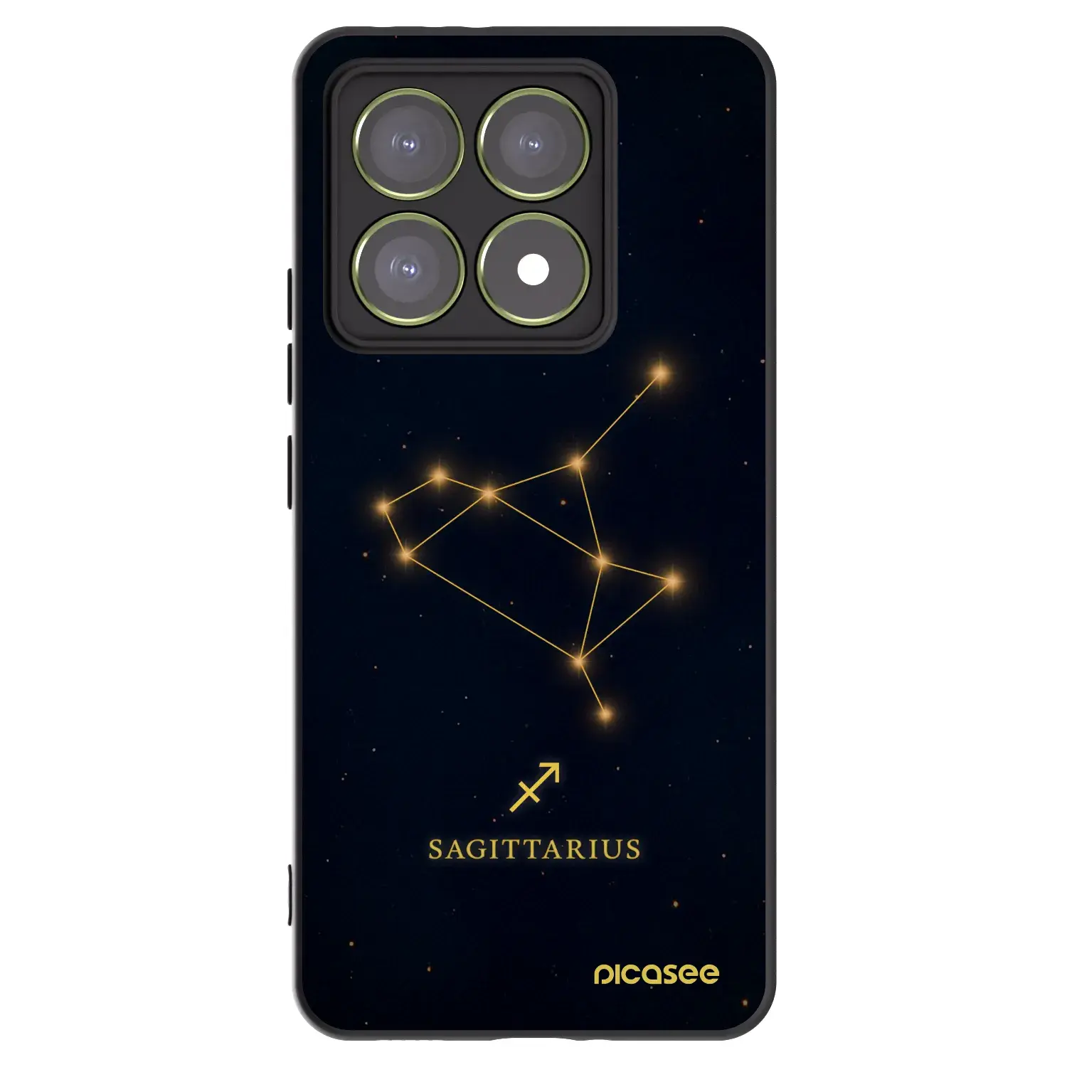 Silikonový černý obal pro Xiaomi 14T - SAGITTARIUS