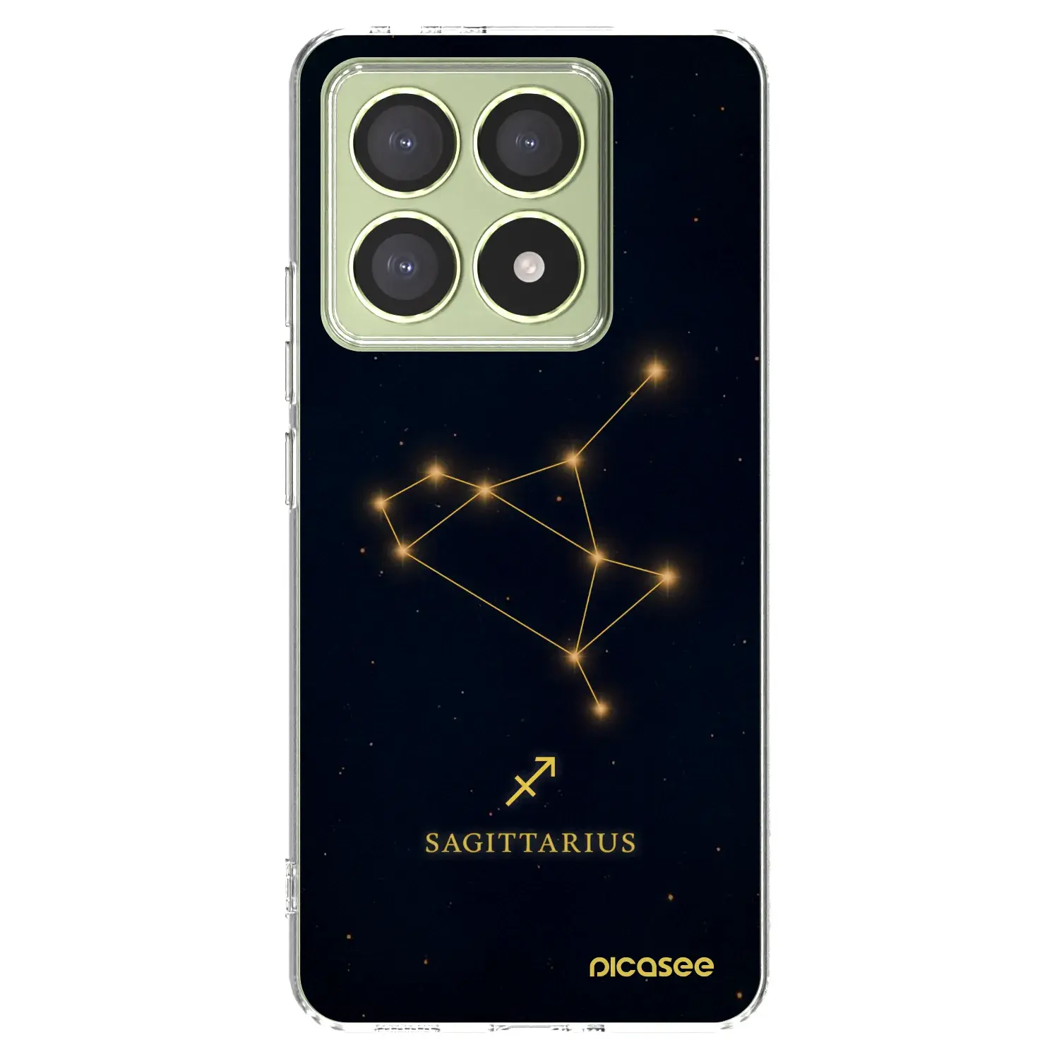 Silikonový průhledný obal pro Xiaomi 14T - SAGITTARIUS