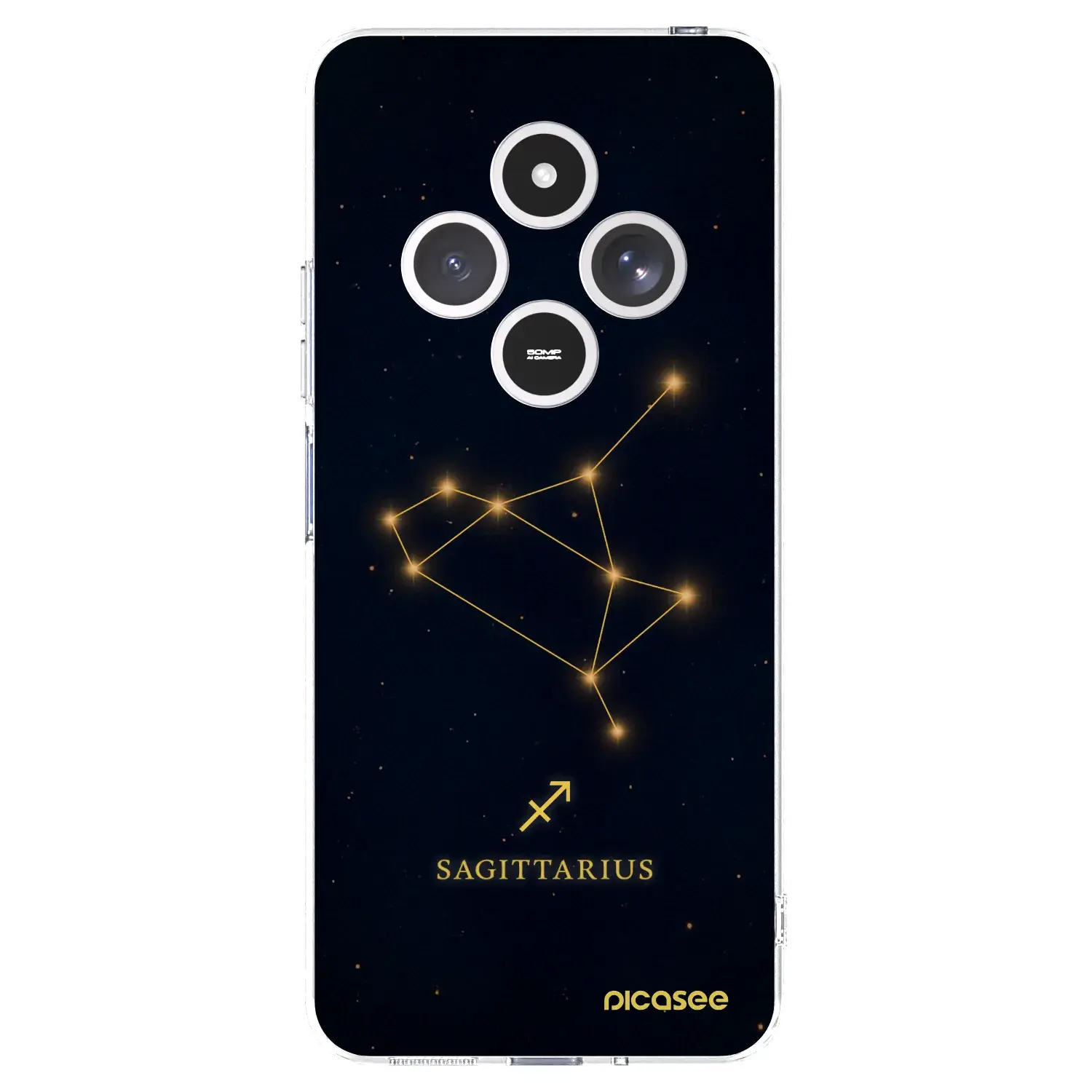 Silikonový průhledný obal pro Xiaomi Redmi 14C - SAGITTARIUS